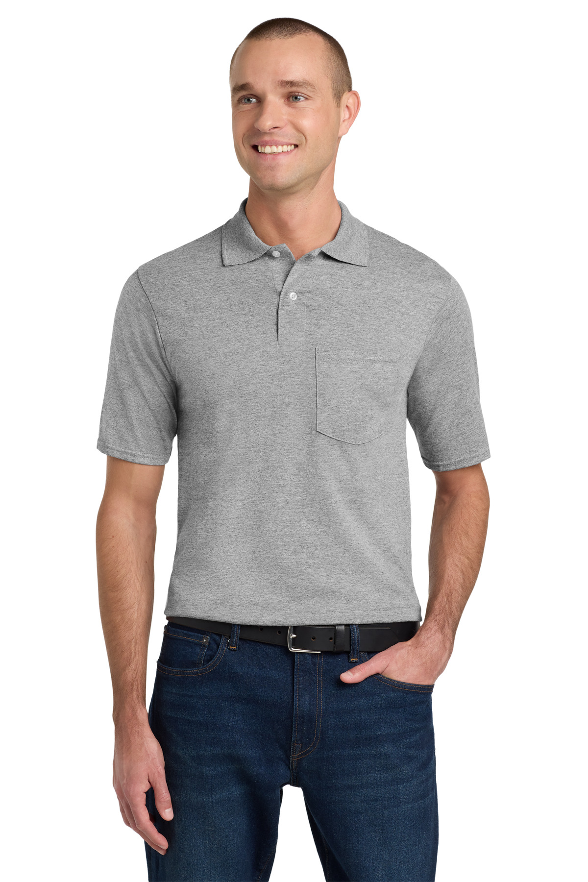 Jerzees Dri-Power Pocket Sport Shirt