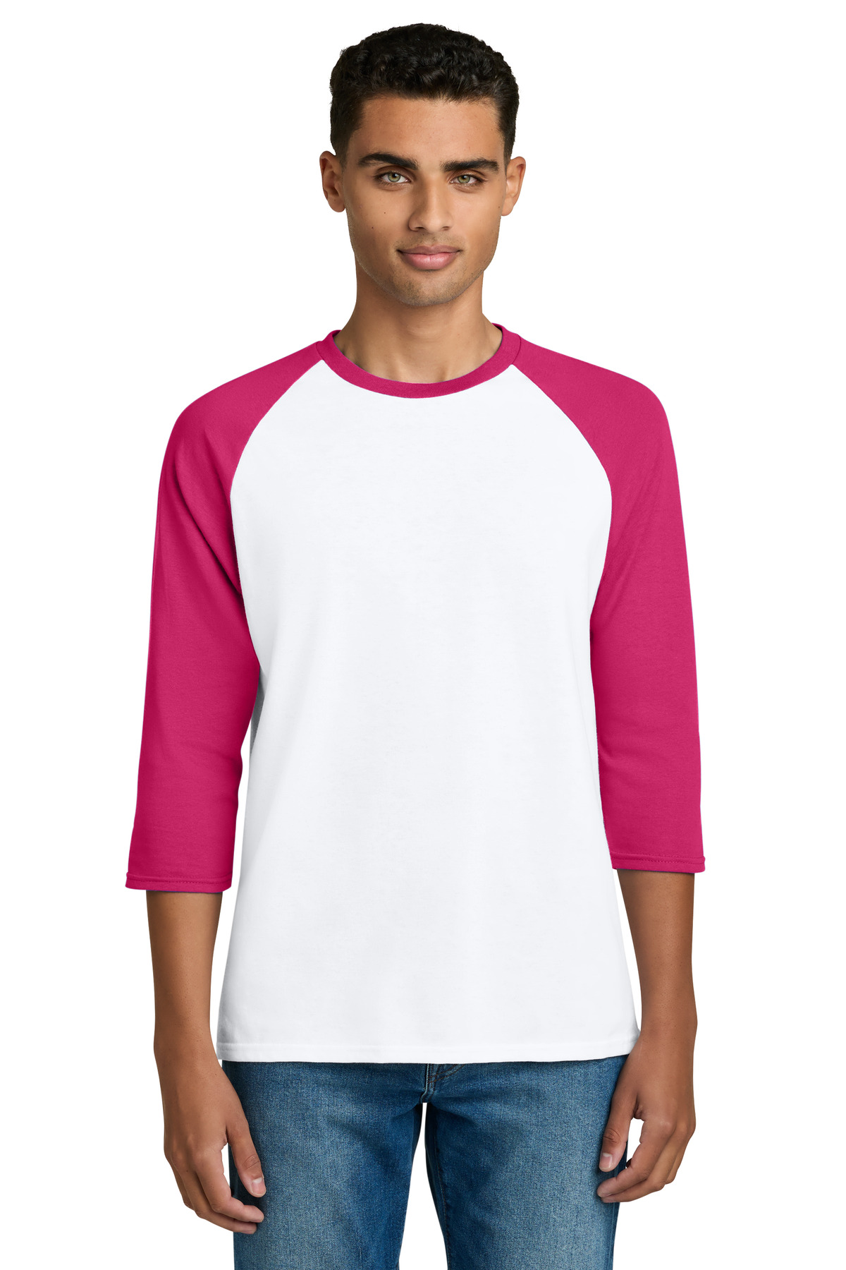 Gildan Heavy Cotton 3/4-Sleeve Raglan T-Shirt