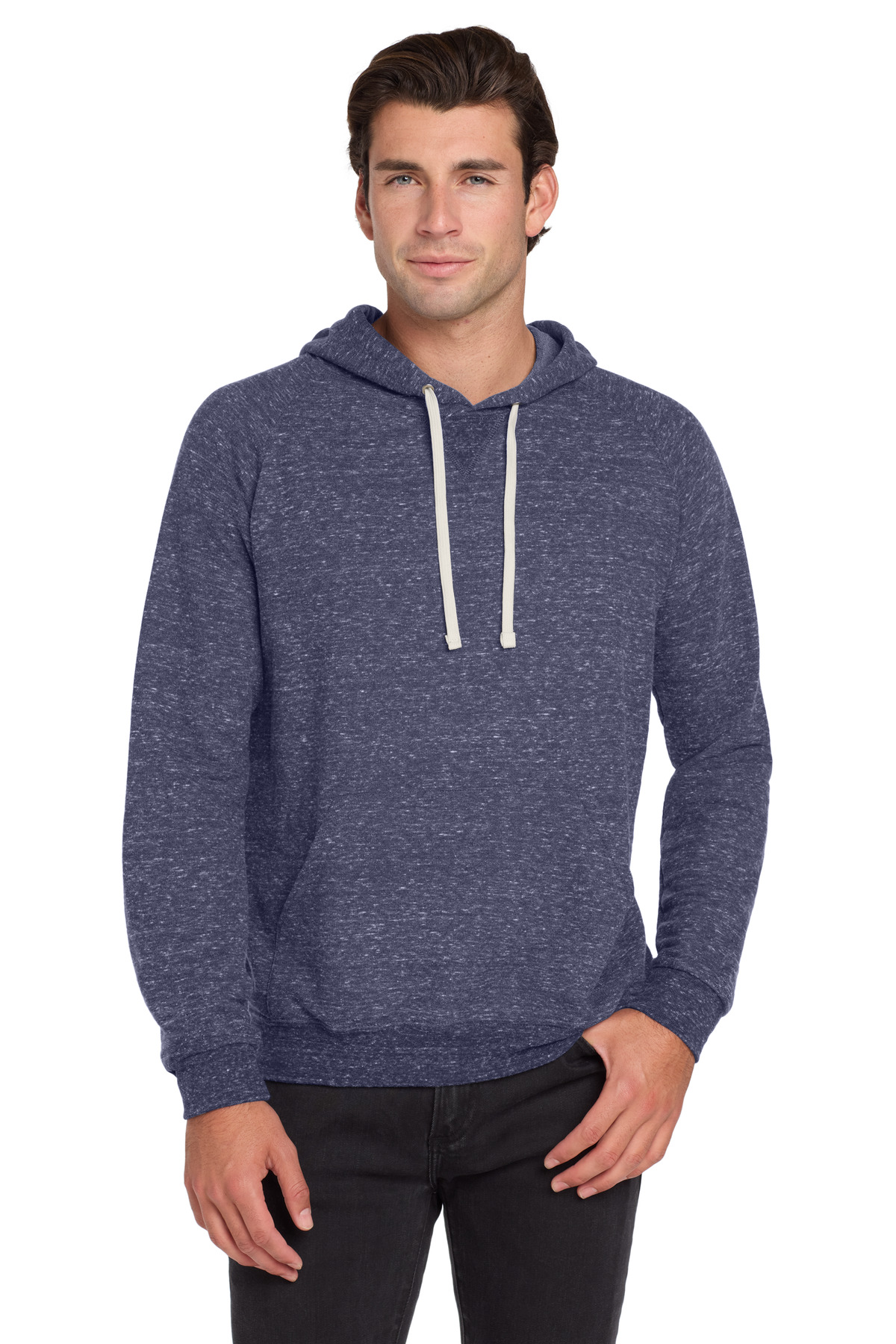 Jerzees Snow Heather French Terry Raglan Hoodie