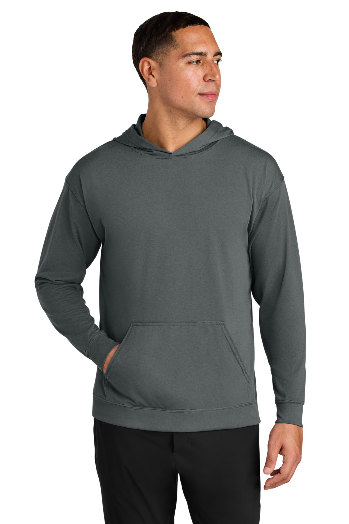 A4 Softek Long Sleeve Hooded Tee