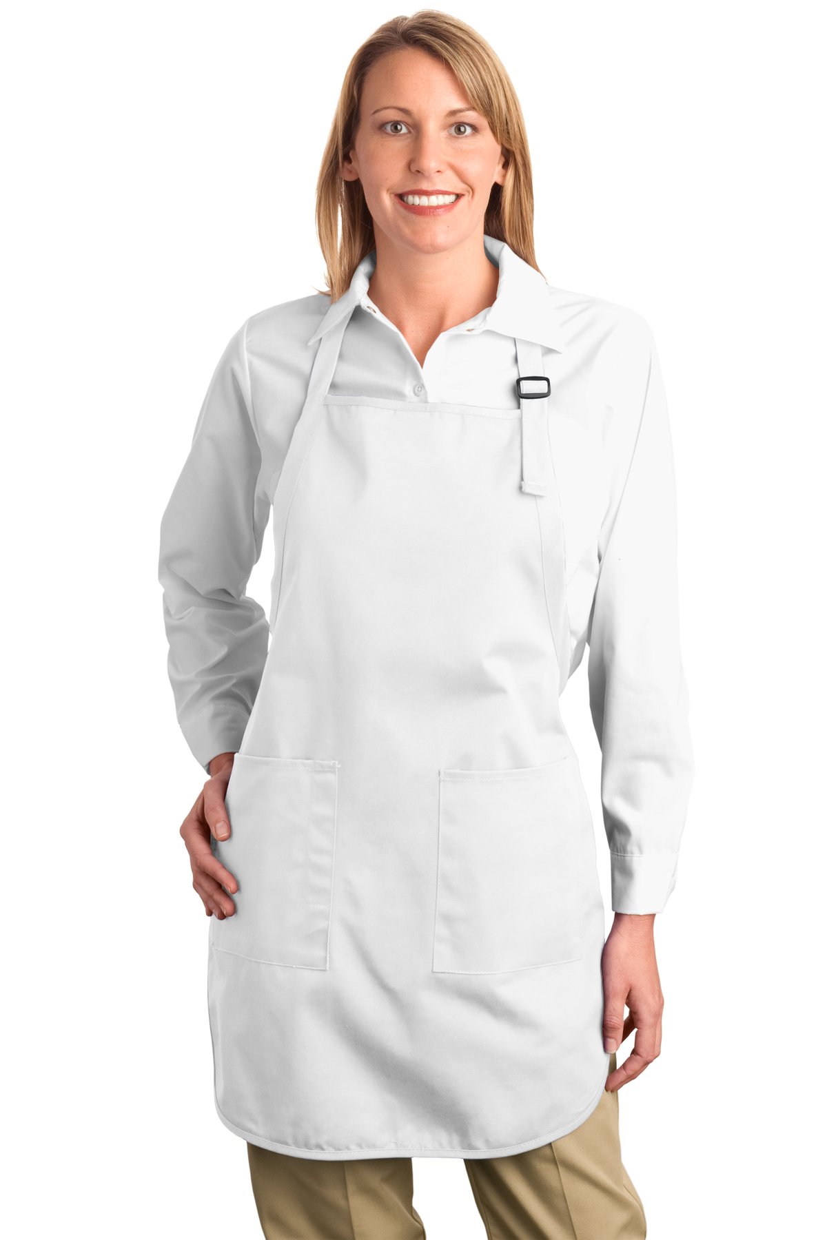 Port Authority Full-Length Apron with Pockets