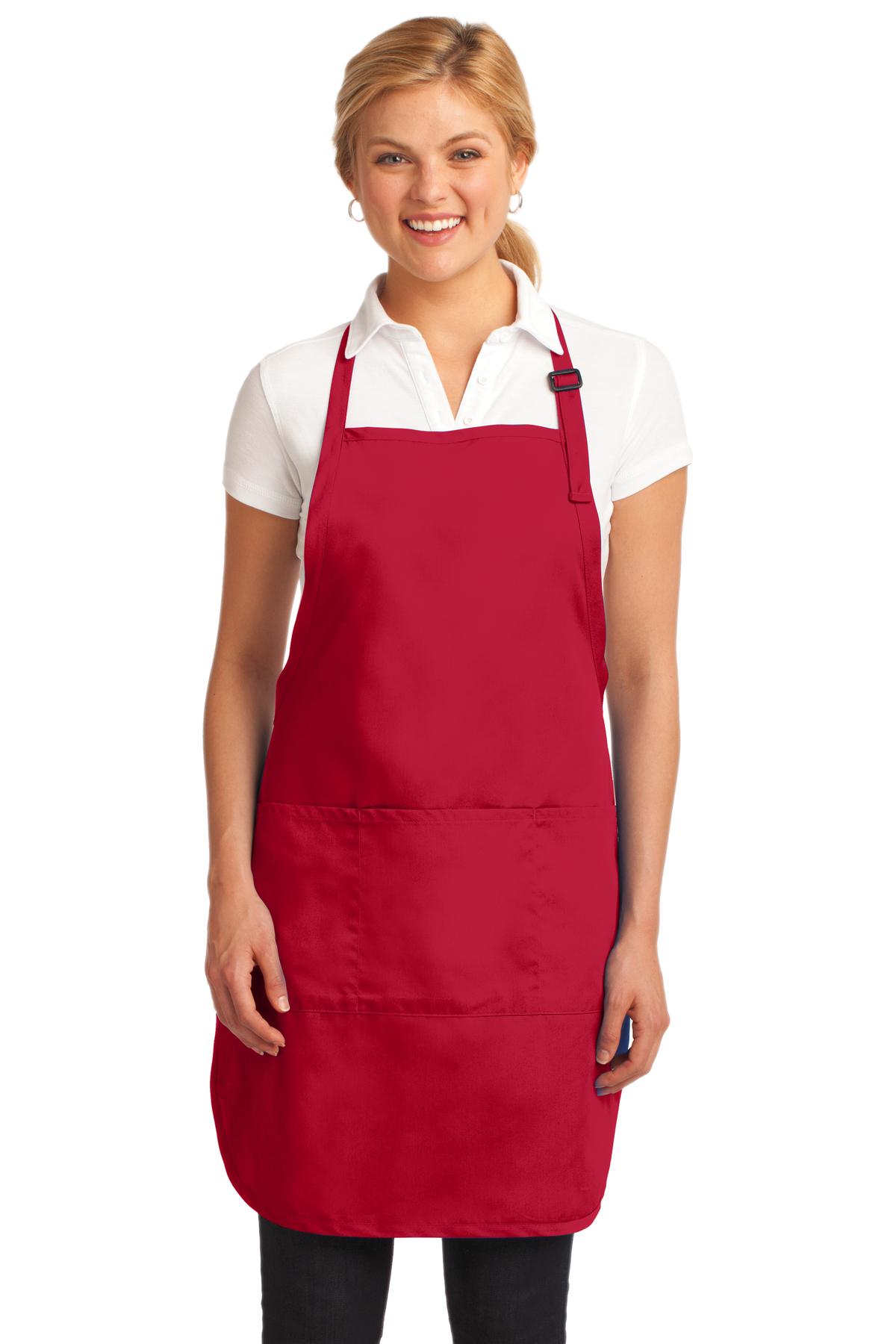 Port Authority Easy Care Full-Length Apron with Stain Release