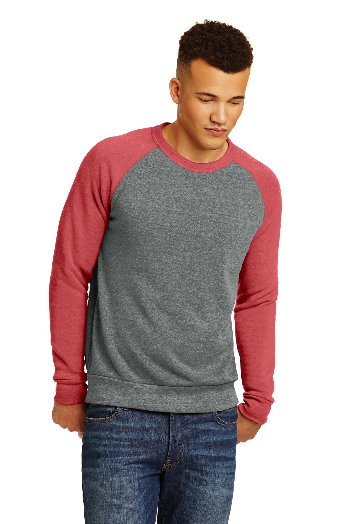 Alternative Champ Colorblock Eco-Fleece Sweatshirt