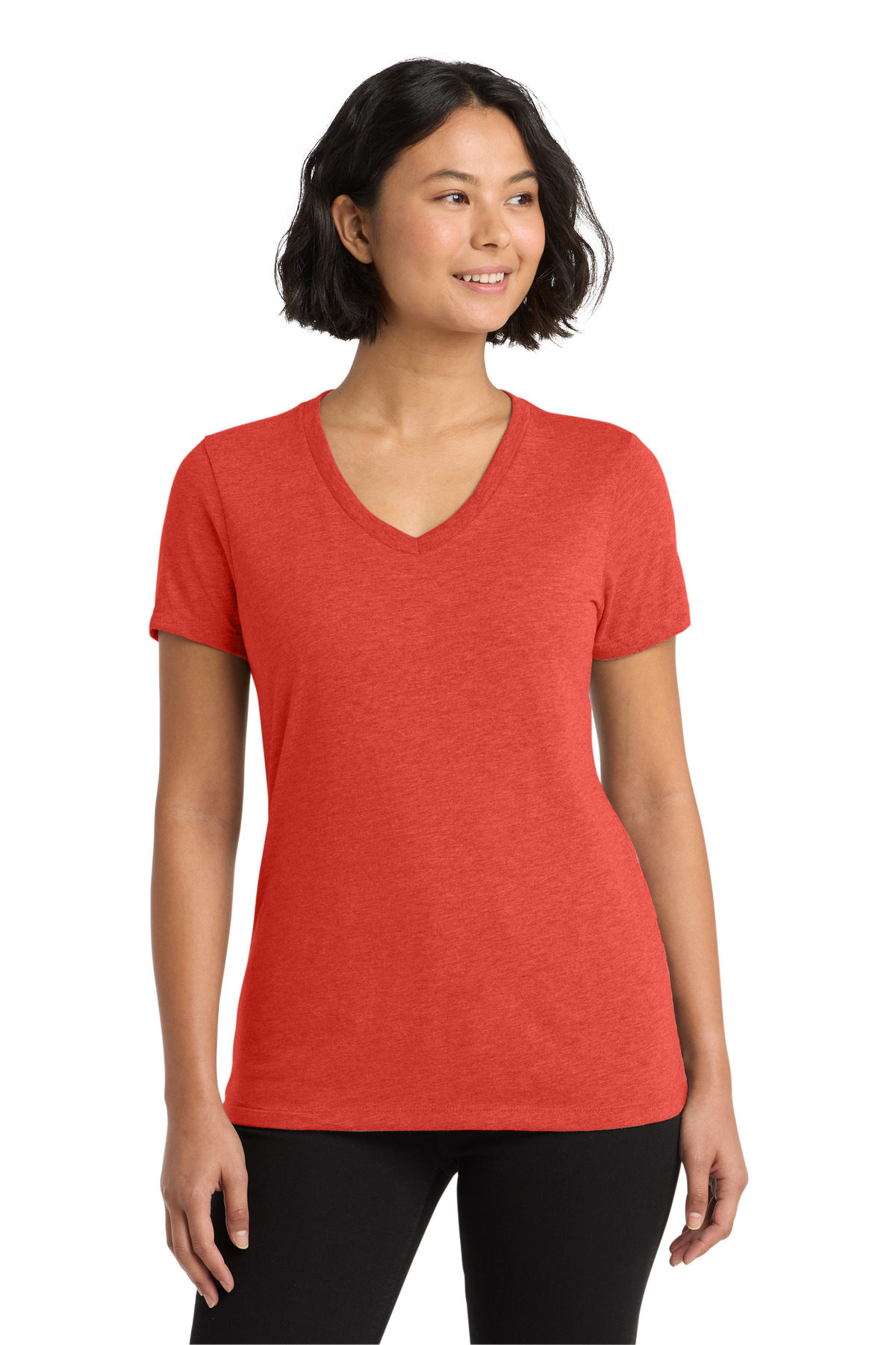 Allmade Women's Tri-Blend V-Neck Tee
