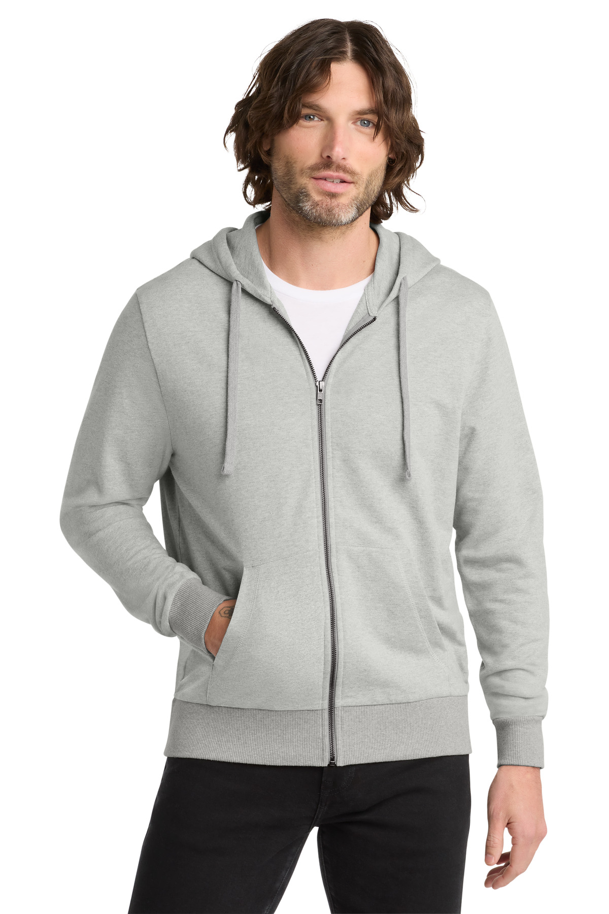 Allmade Unisex Organic French Terry Full-Zip Hoodie