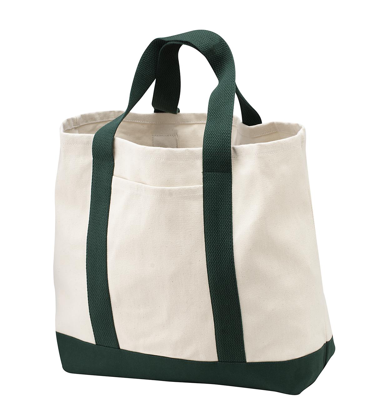 Port Authority - Ideal Twill Two-Tone Shopping Tote