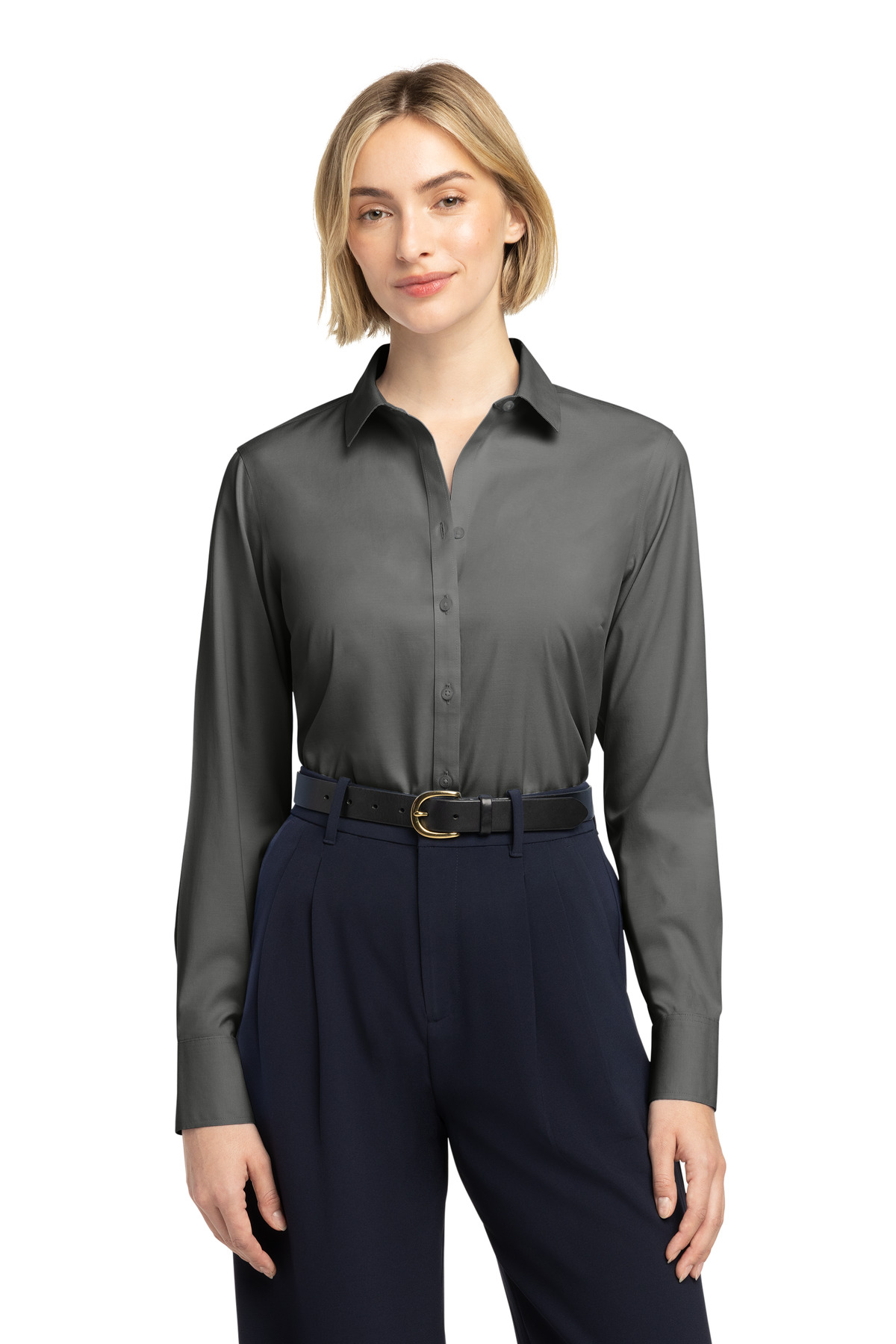 Brooks Brothers Women's Wrinkle-Free Stretch Pinpoint Shirt
