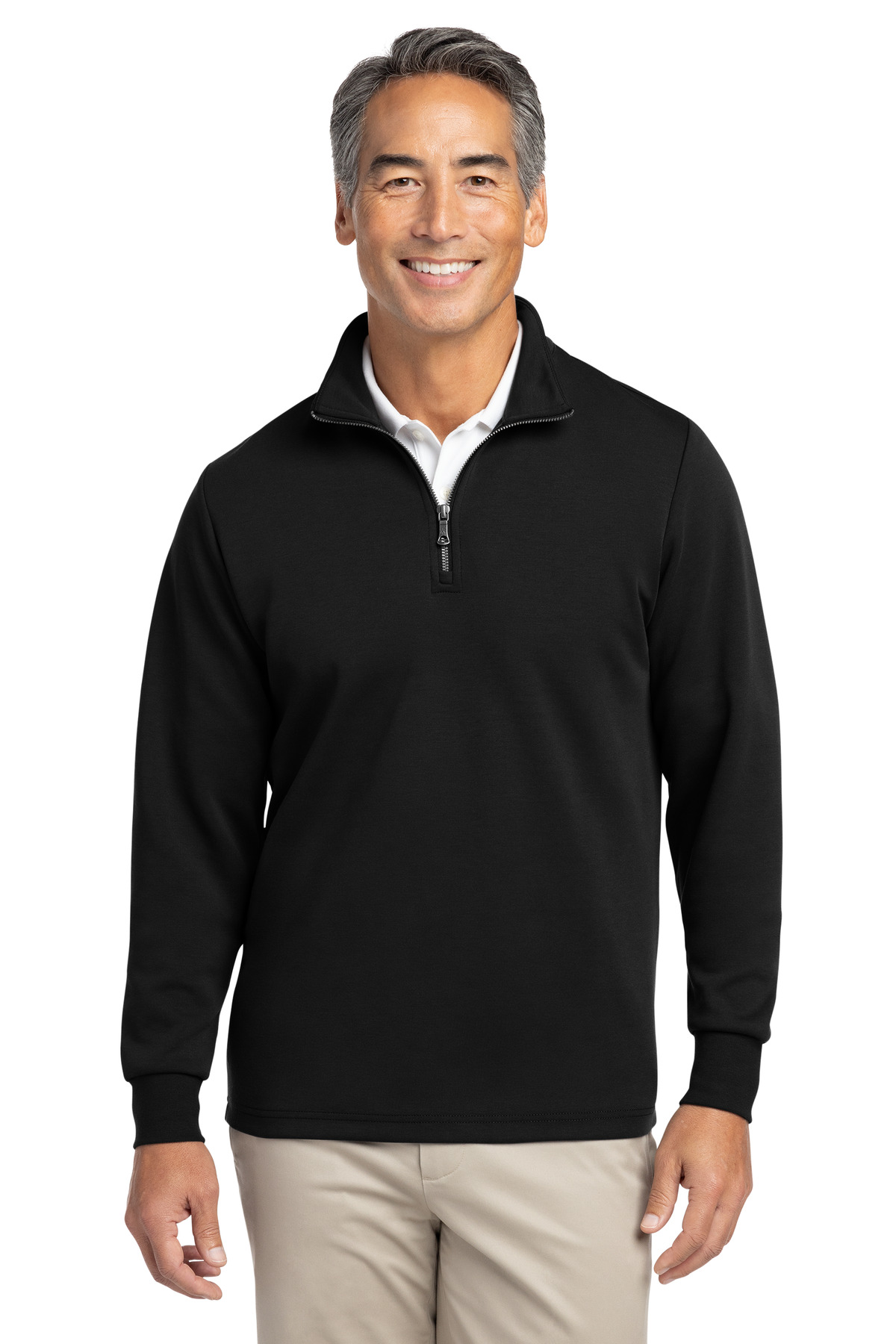 Brooks Brothers Double-Knit 1/4-Zip