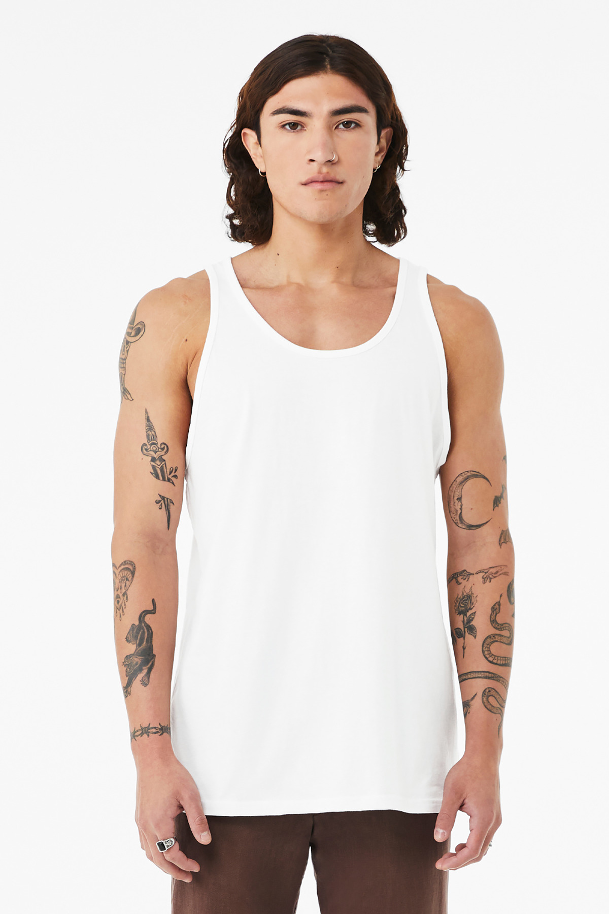 BELLA+CANVAS Unisex Heather CVC Tank