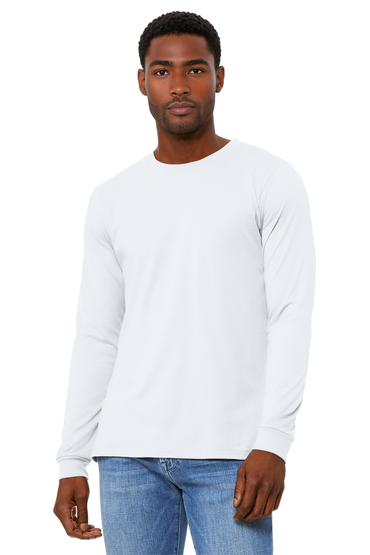 BELLA+CANVAS Unisex Heather CVC Long Sleeve Tee