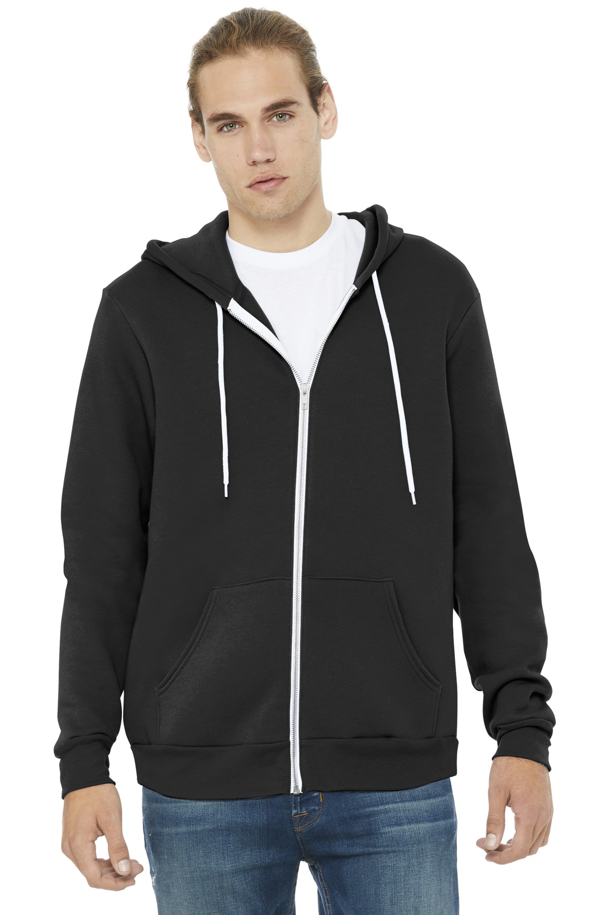 BELLA+CANVAS Unisex Sponge Fleece Full-Zip Hoodie