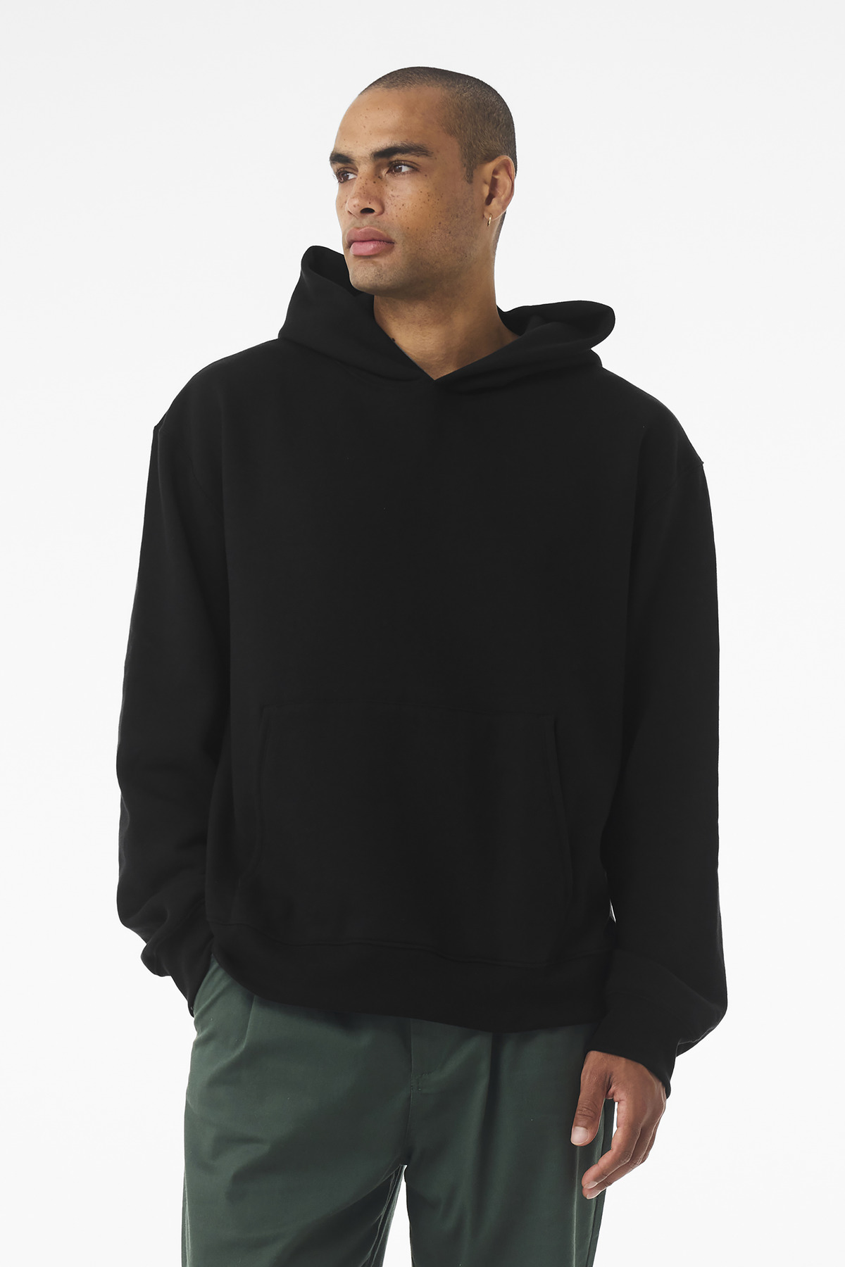 BELLA+CANVAS 10-Ounce Heavyweight Pullover Hoodie