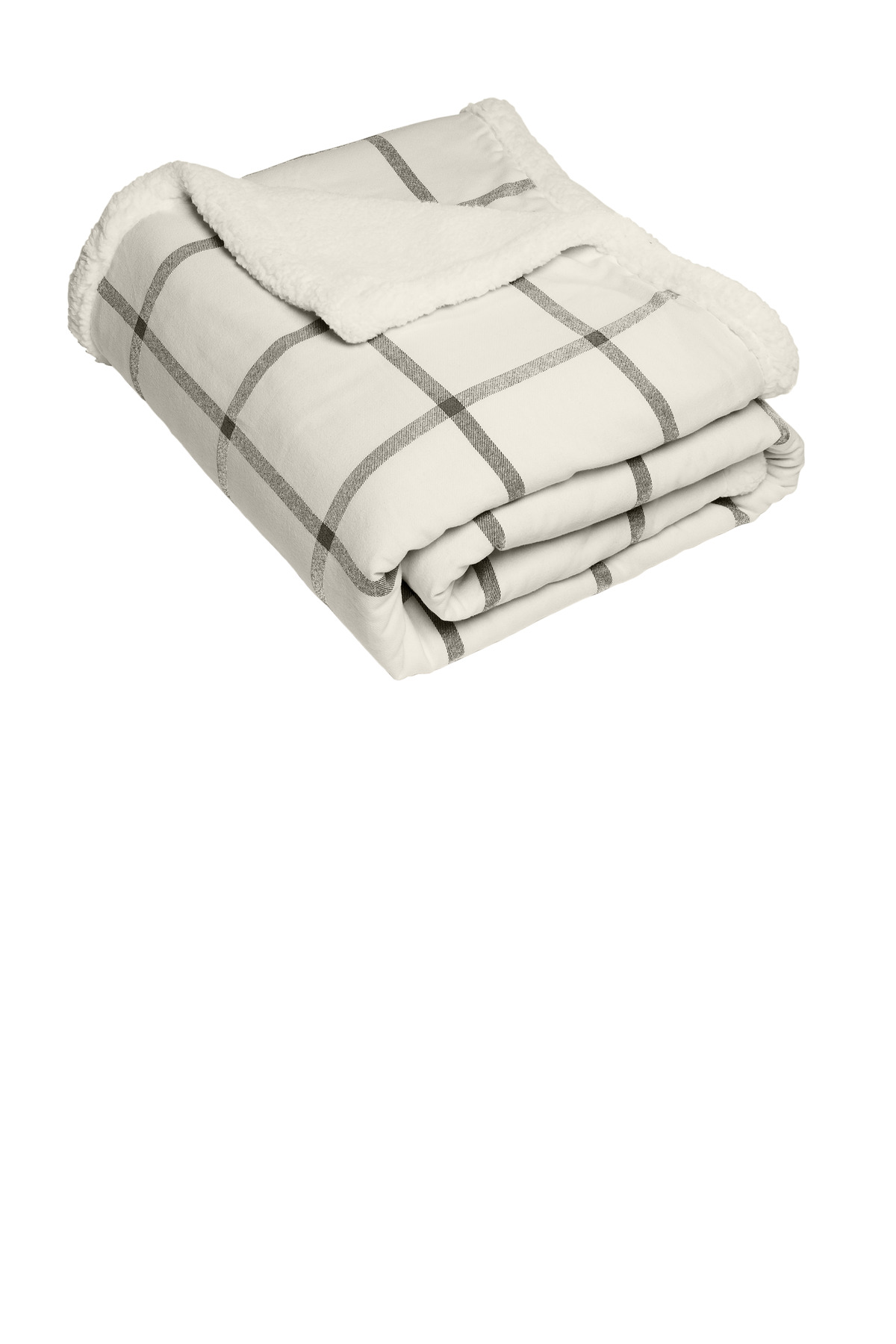 Port Authority Flannel Sherpa Blanket