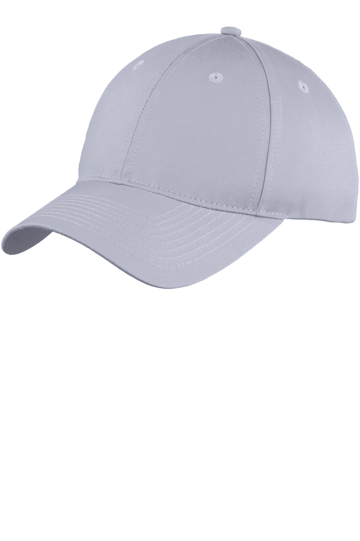 Port Authority Six-Panel Unstructured Twill Cap