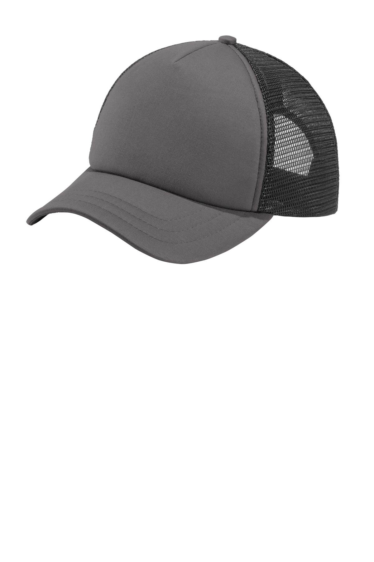 Port Authority 5-Panel Twill Foam Trucker Cap