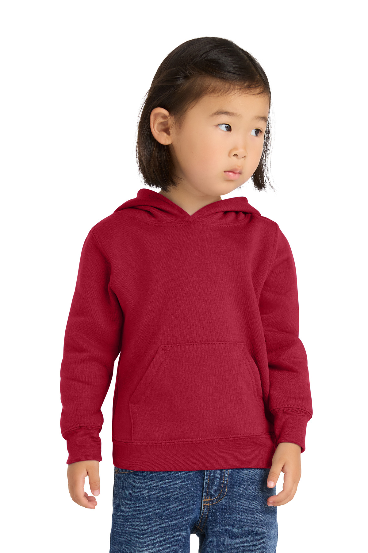 Port & Co Toddler Core Fleece Pullover Hooded Sweatshirt