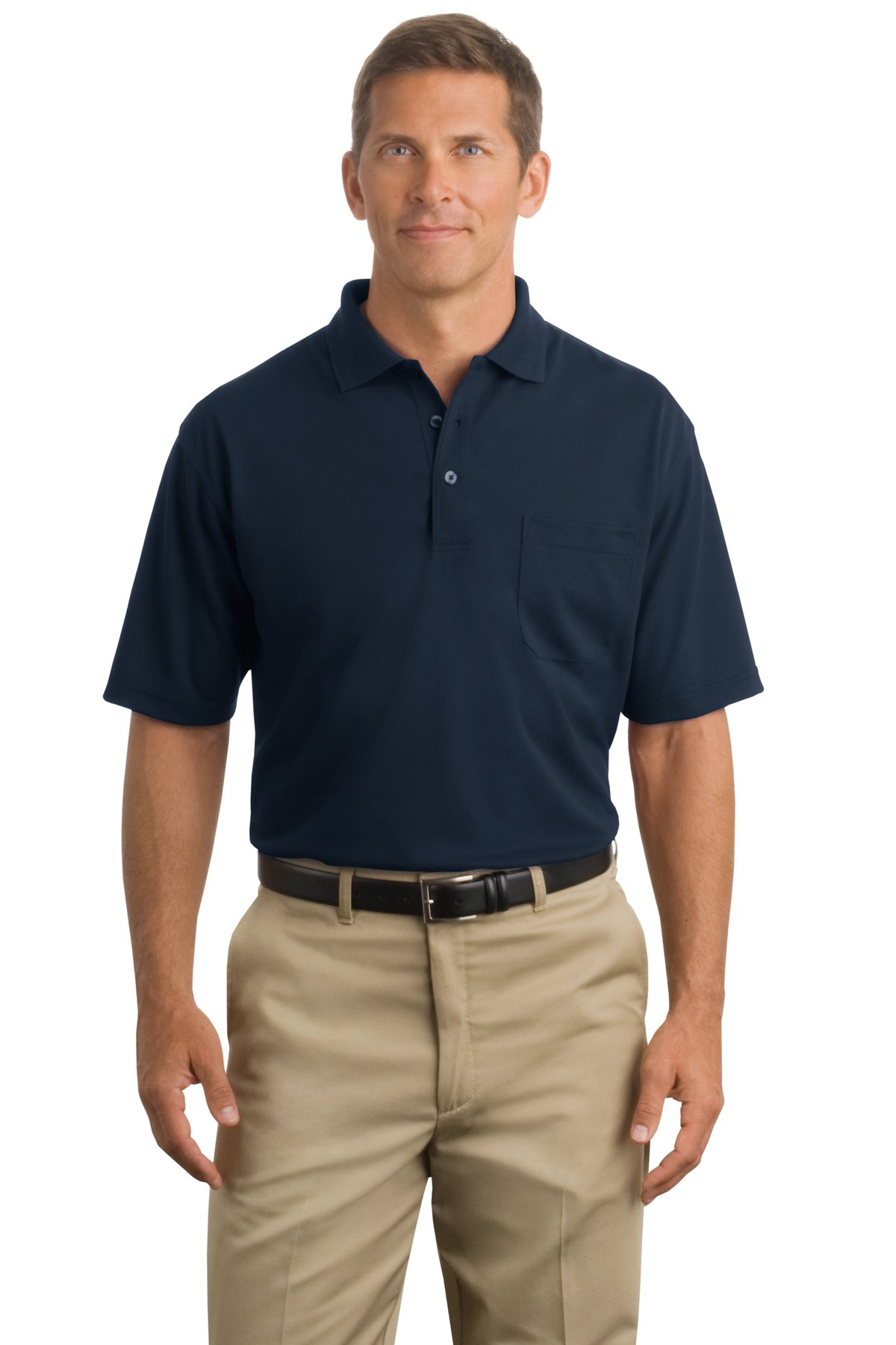 CornerStone - Industrial Pocket Pique Polo