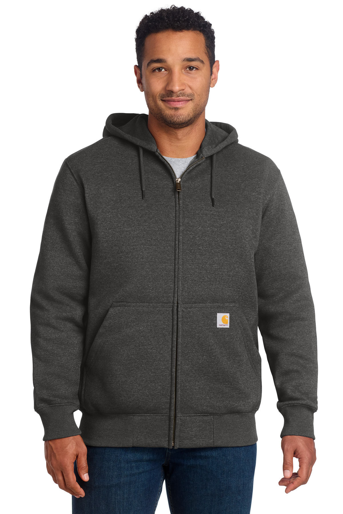 Carhartt Rain Defender Paxton Heavyweight Hooded Zip-Front Sweatshirt