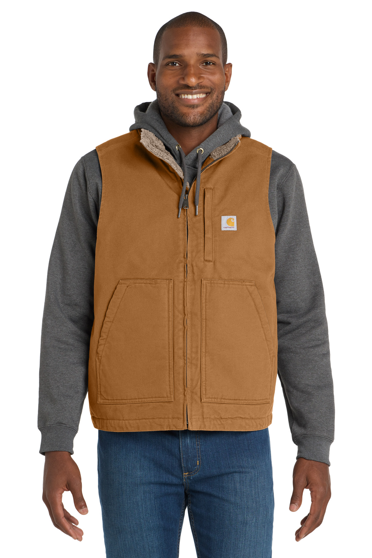 Carhartt Sherpa-Lined Mock Neck Vest