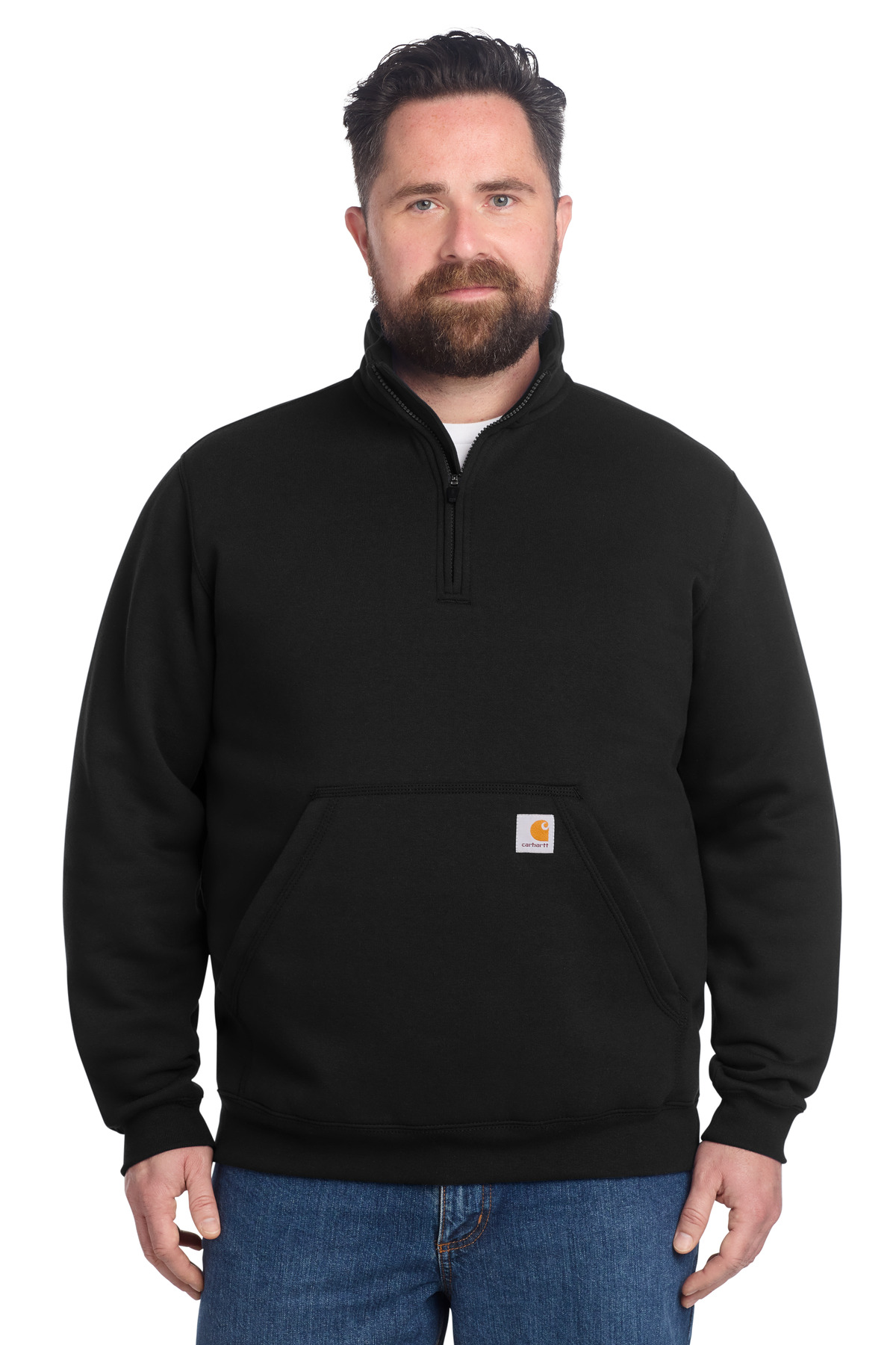 Carhartt Midweight 1/4-Zip Mock Neck Sweatshirt
