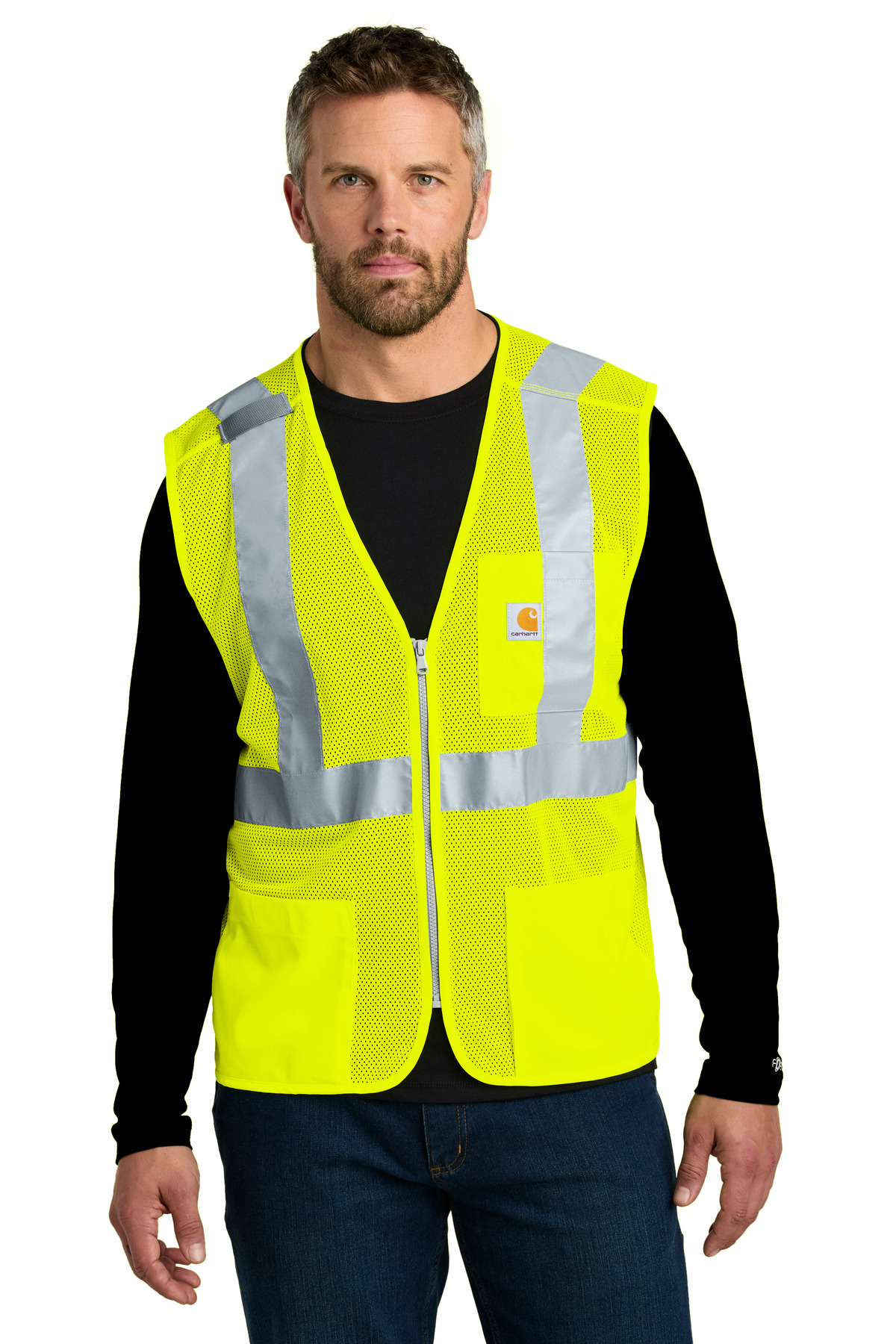 Carhartt ANSI Class 2 Mesh Zip-Front Vest