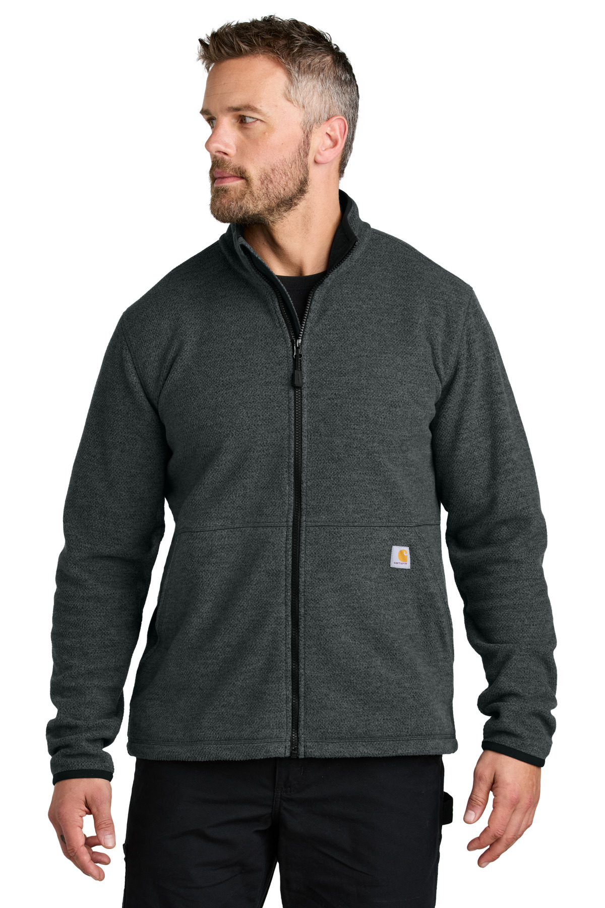 Carhartt Textured Full-Zip Fleece Jacket