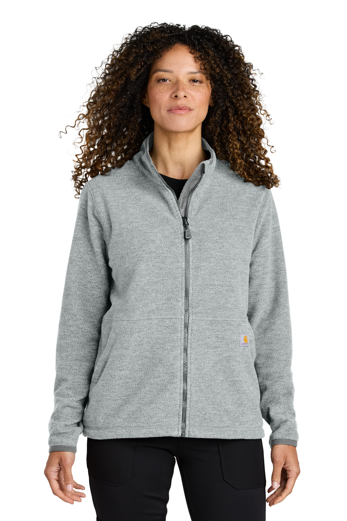 Carhartt Women's Textured Full-Zip Fleece Jacket