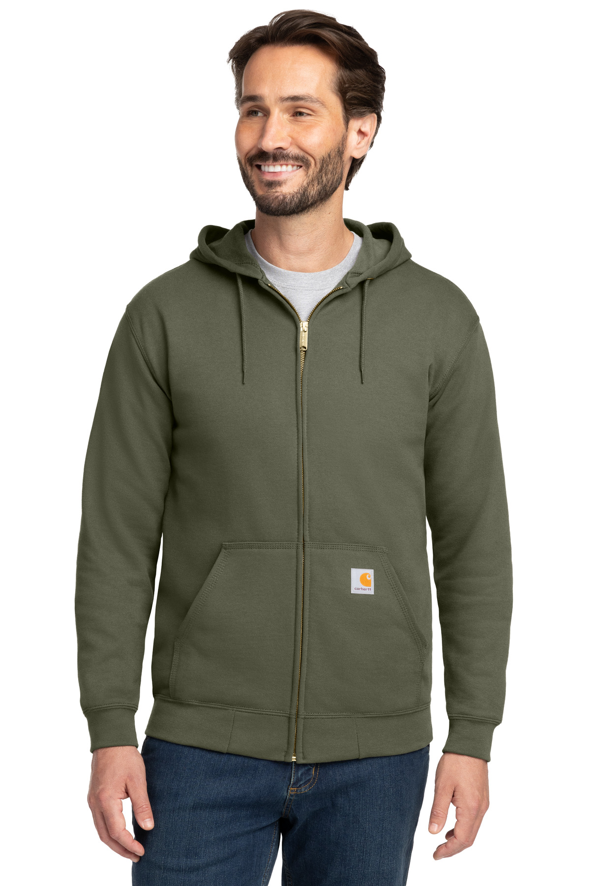 Carhartt Midweight Hooded Zip-Front Sweatshirt