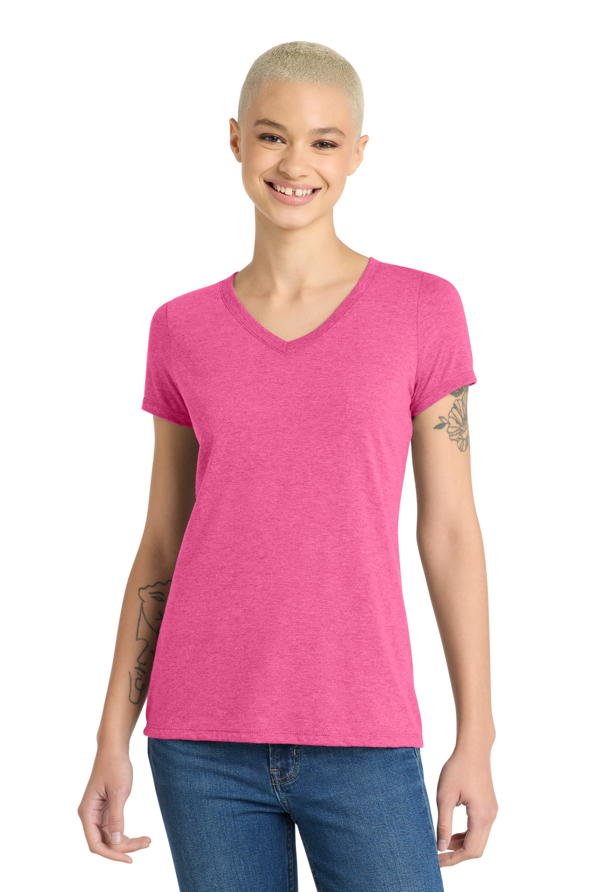 District Women's Perfect Tri V-Neck Tee