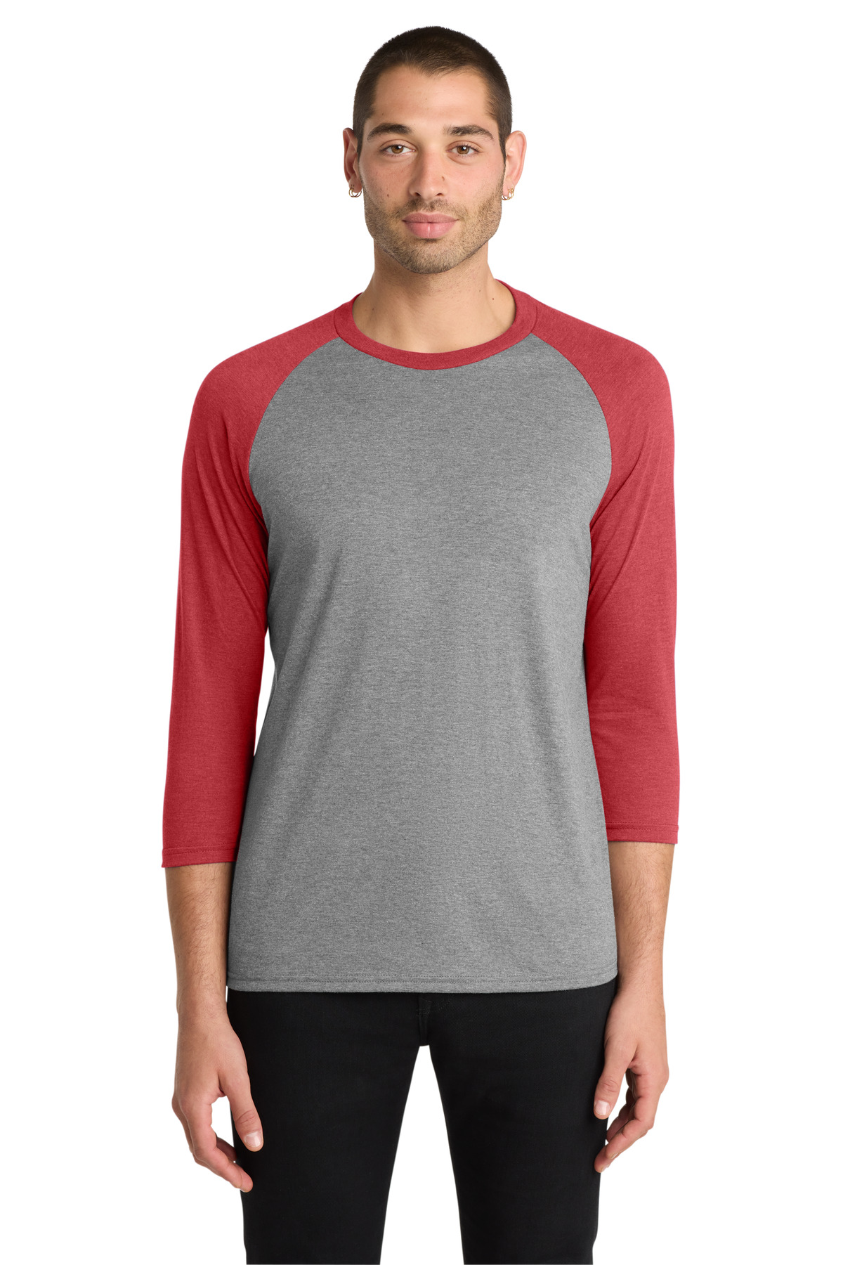 District Perfect Tri 3/4-Sleeve Raglan