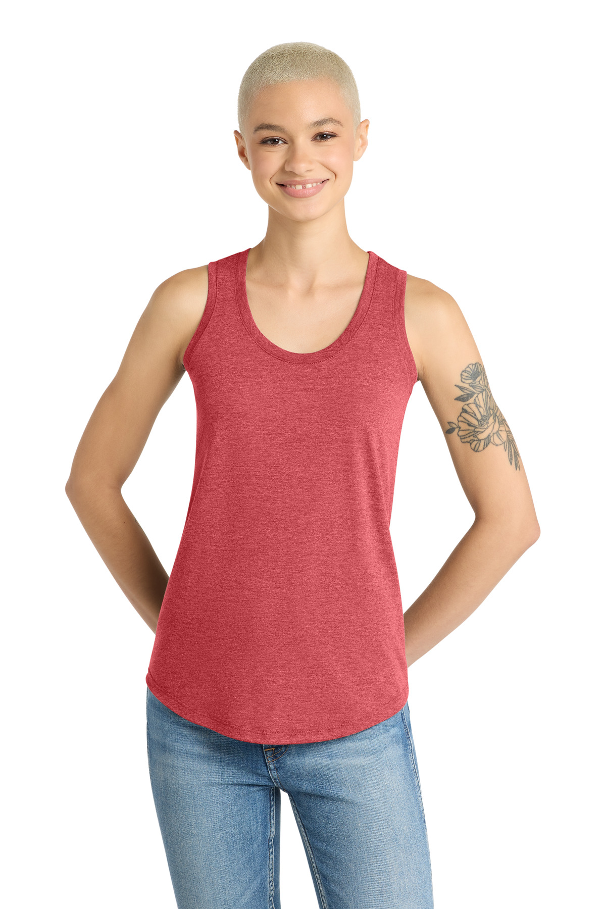 District Women's Perfect Tri Racerback Tank