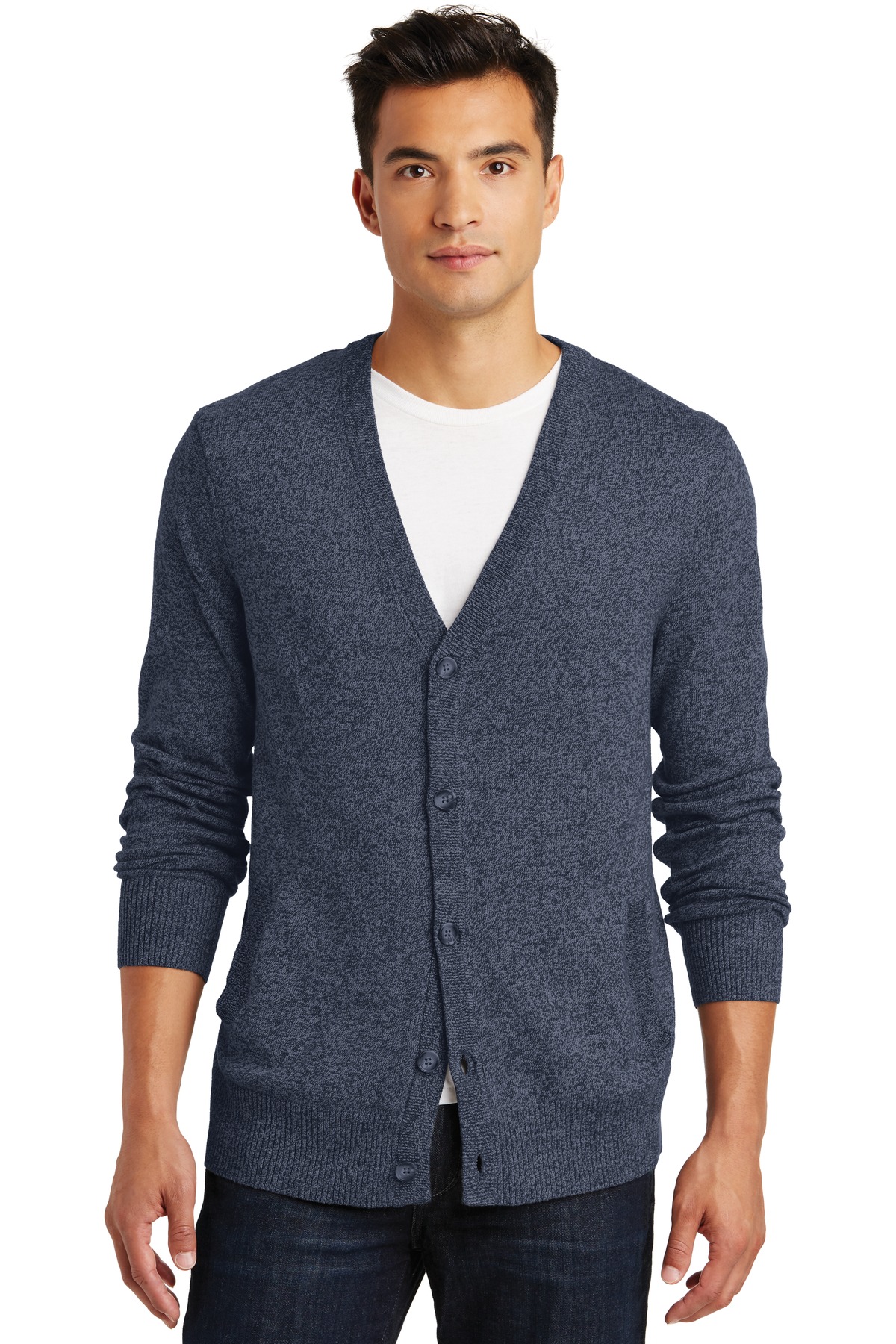 District Made - Mens Cardigan Sweater