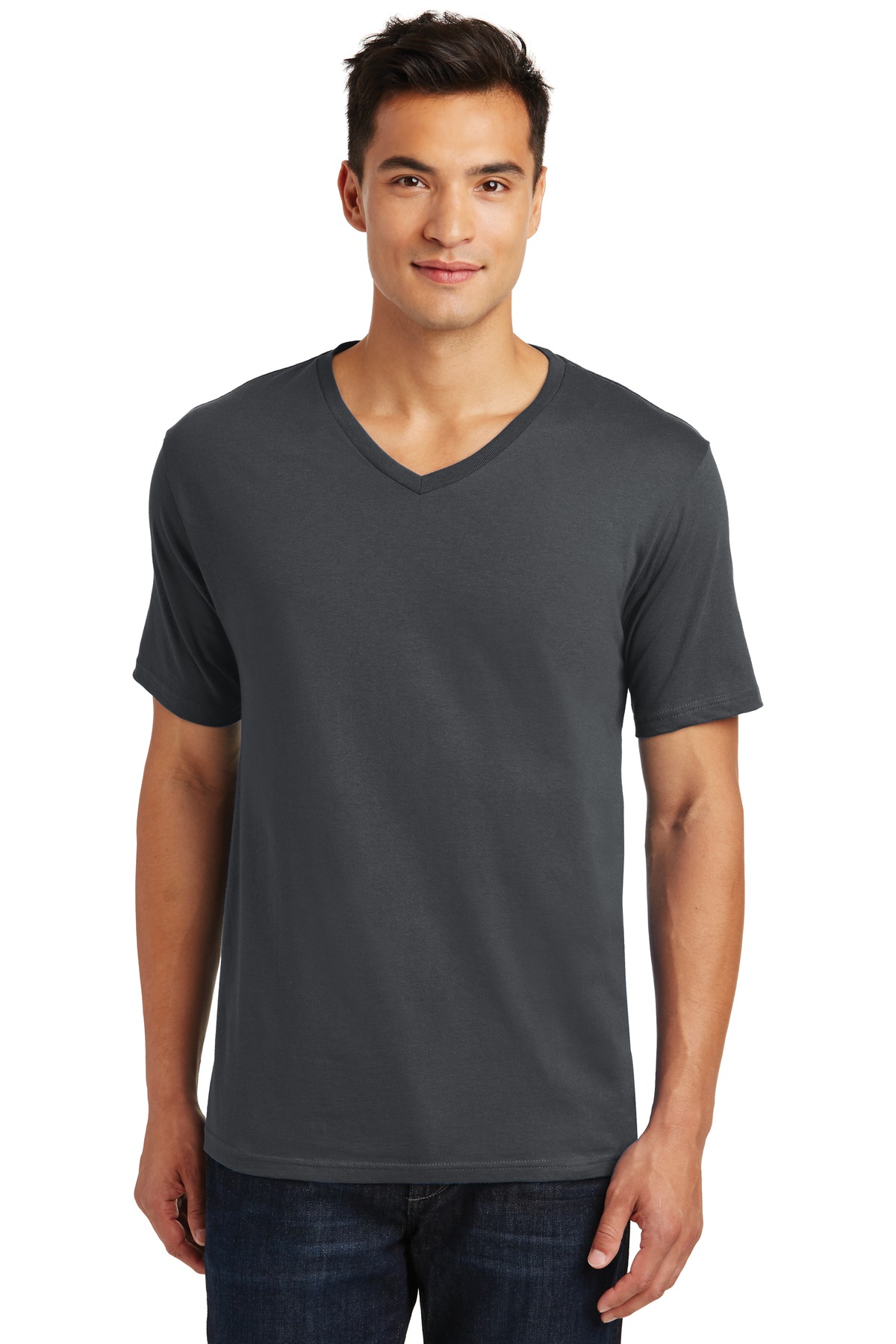 District Made Mens Perfect Weight V-Neck Tee