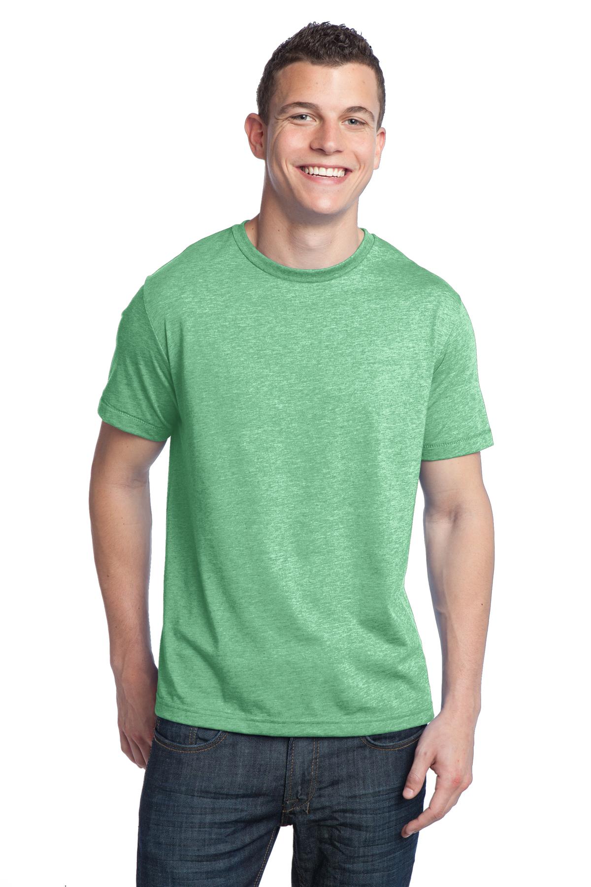 District - Young Mens Tri-Blend Crewneck Tee
