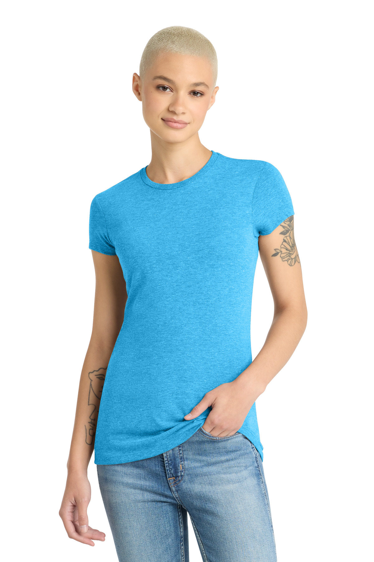 District Women's Fitted Perfect Tri Tee