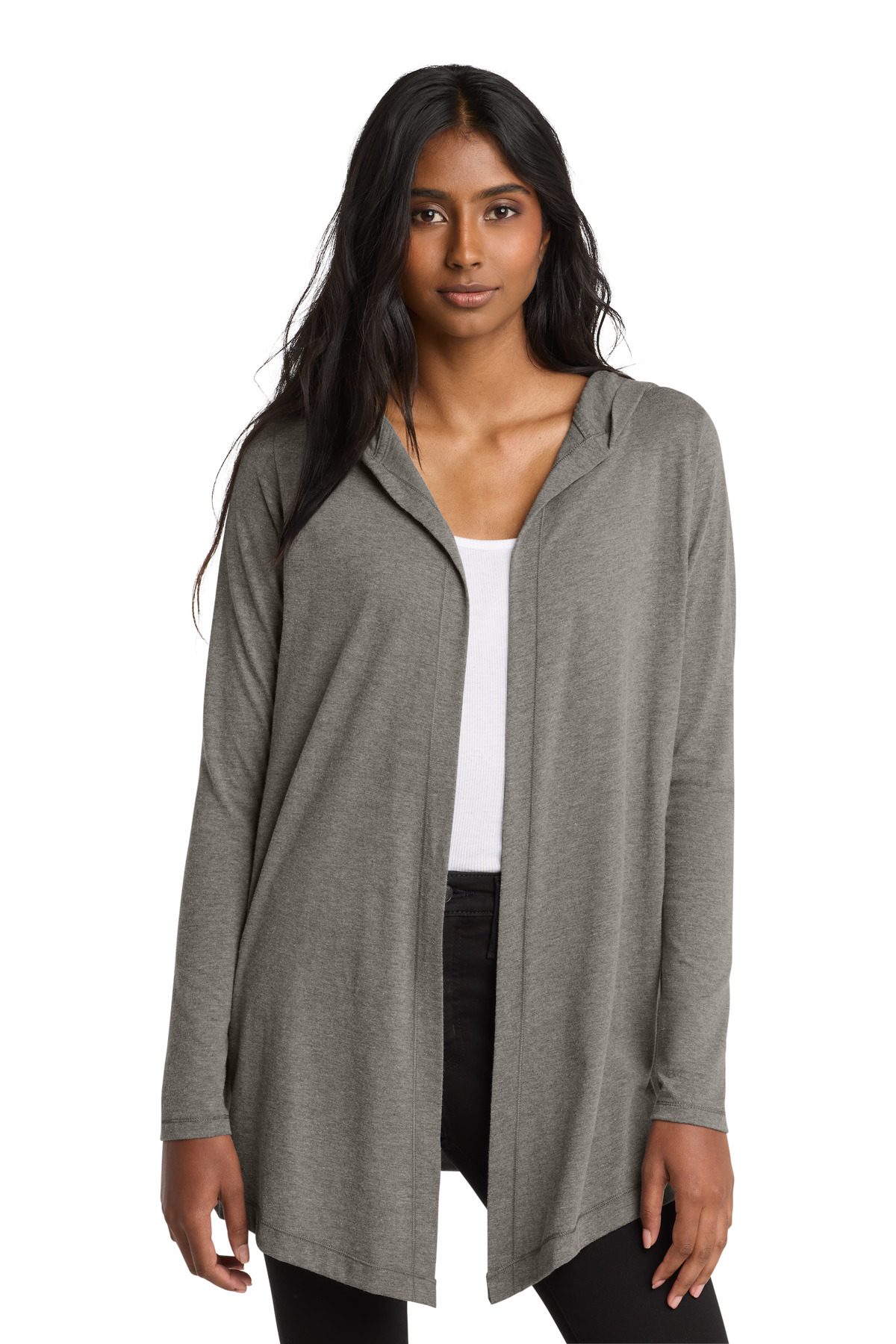 District Women's Perfect Tri Hooded Cardigan