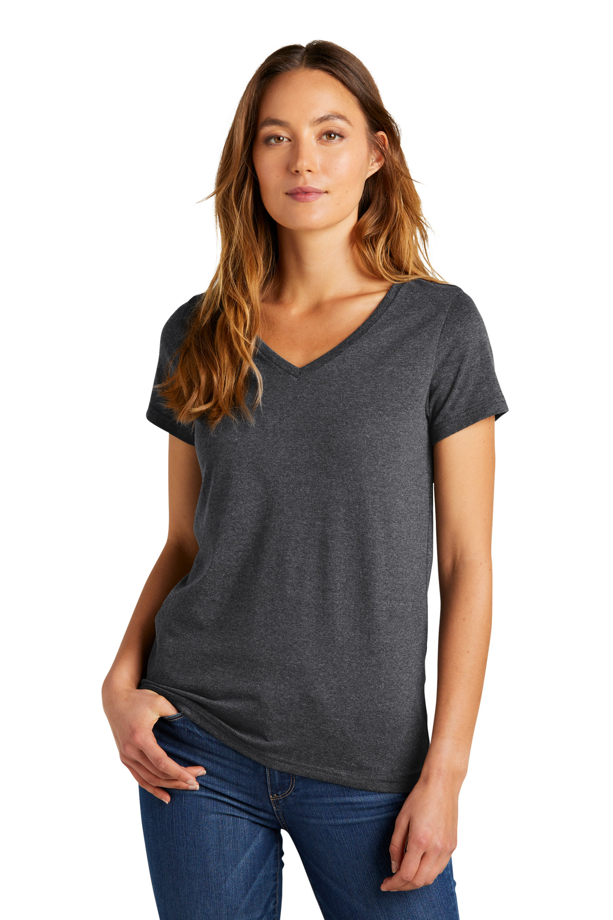 District Women's The Concert Tee V-Neck