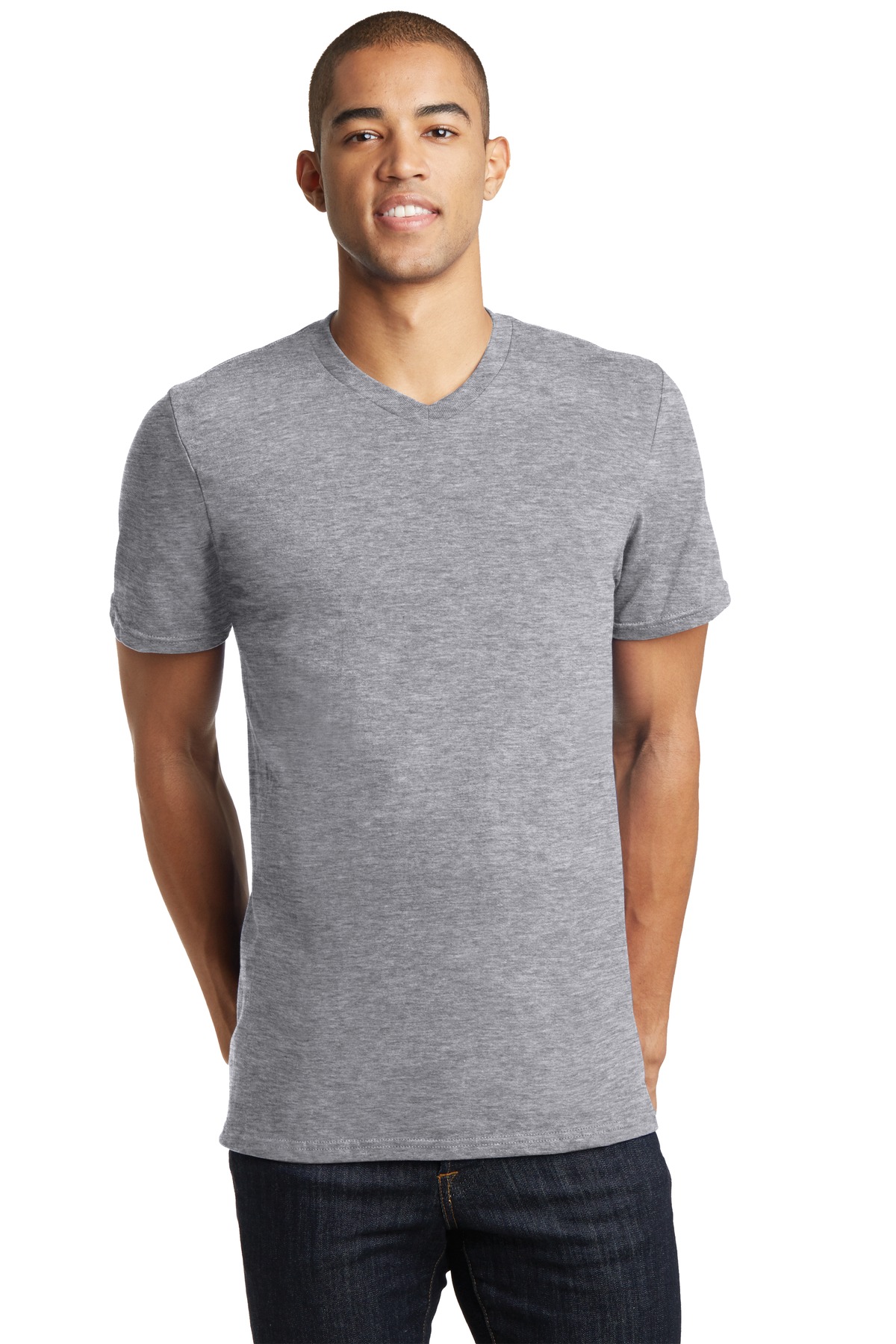 District - Young Mens The Concert Tee V-Neck