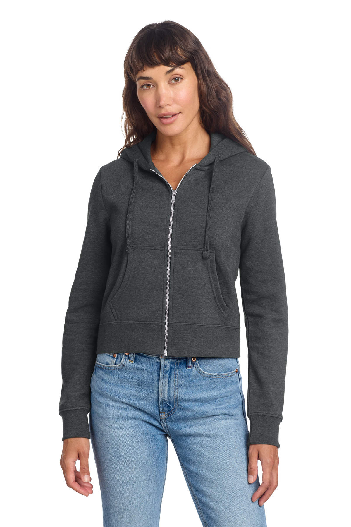 District Women's V.I.T. Fleece Full-Zip Hoodie