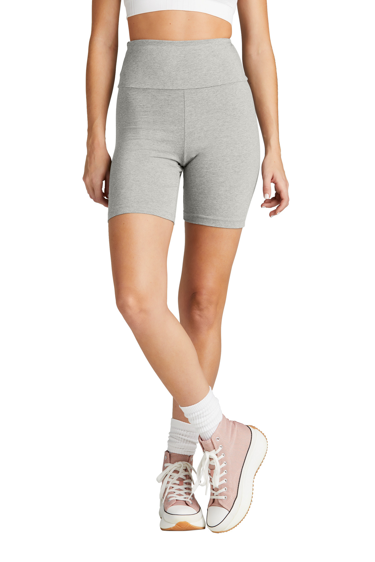 District Women's Flex High-Waist Bike Short