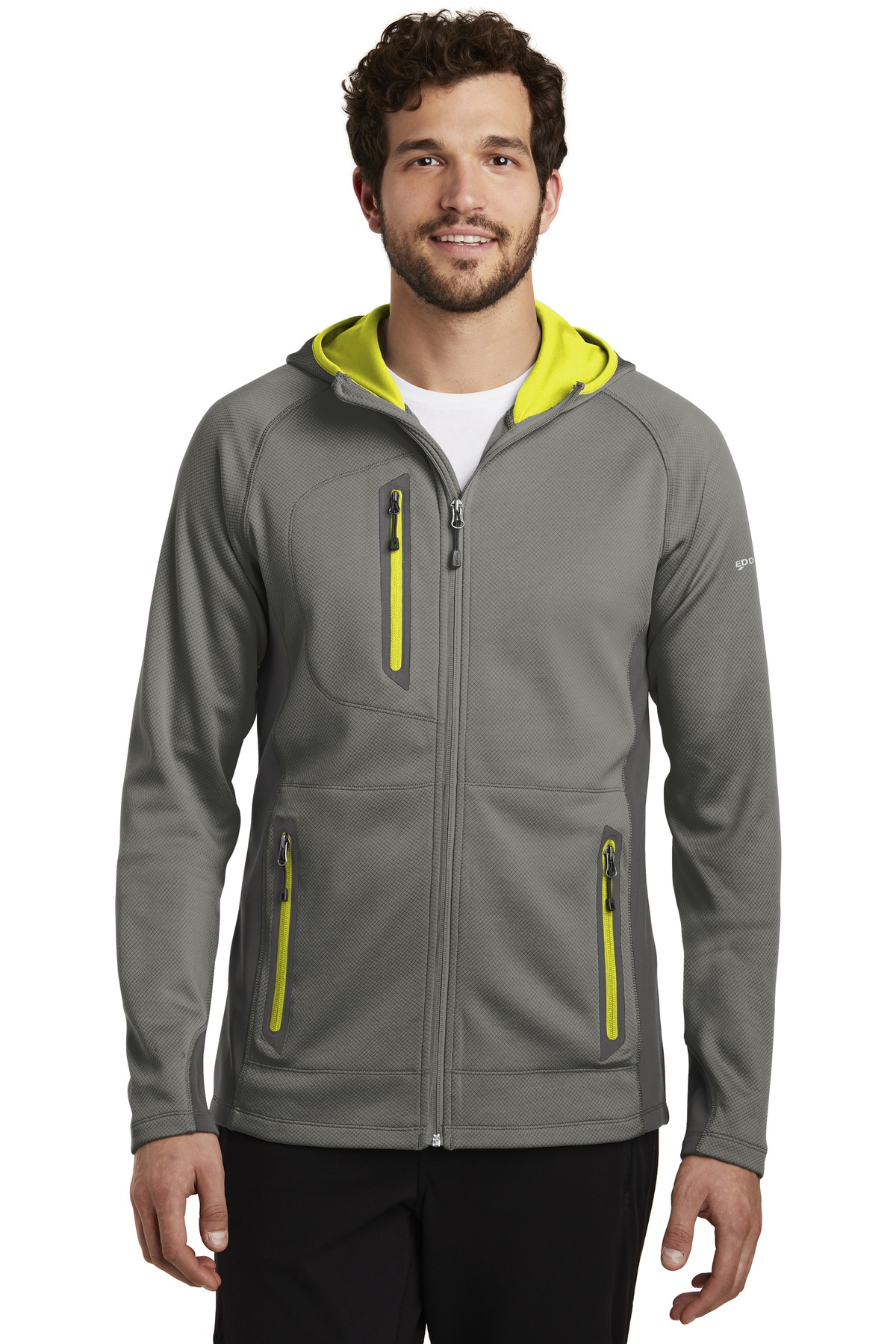 Eddie Bauer Sport Hooded Full-Zip Fleece Jacket