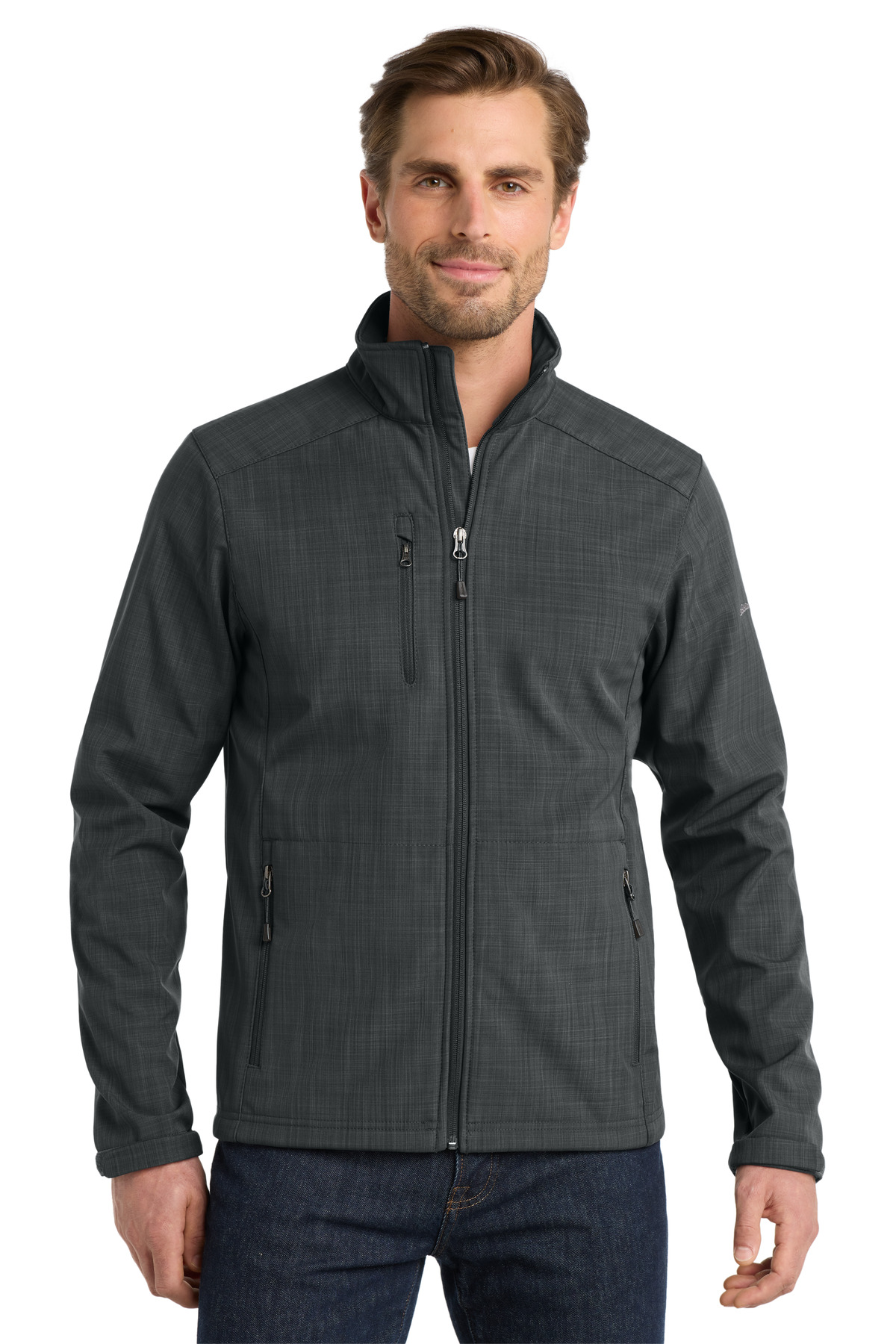 Eddie Bauer Shaded Crosshatch Soft Shell Jacket