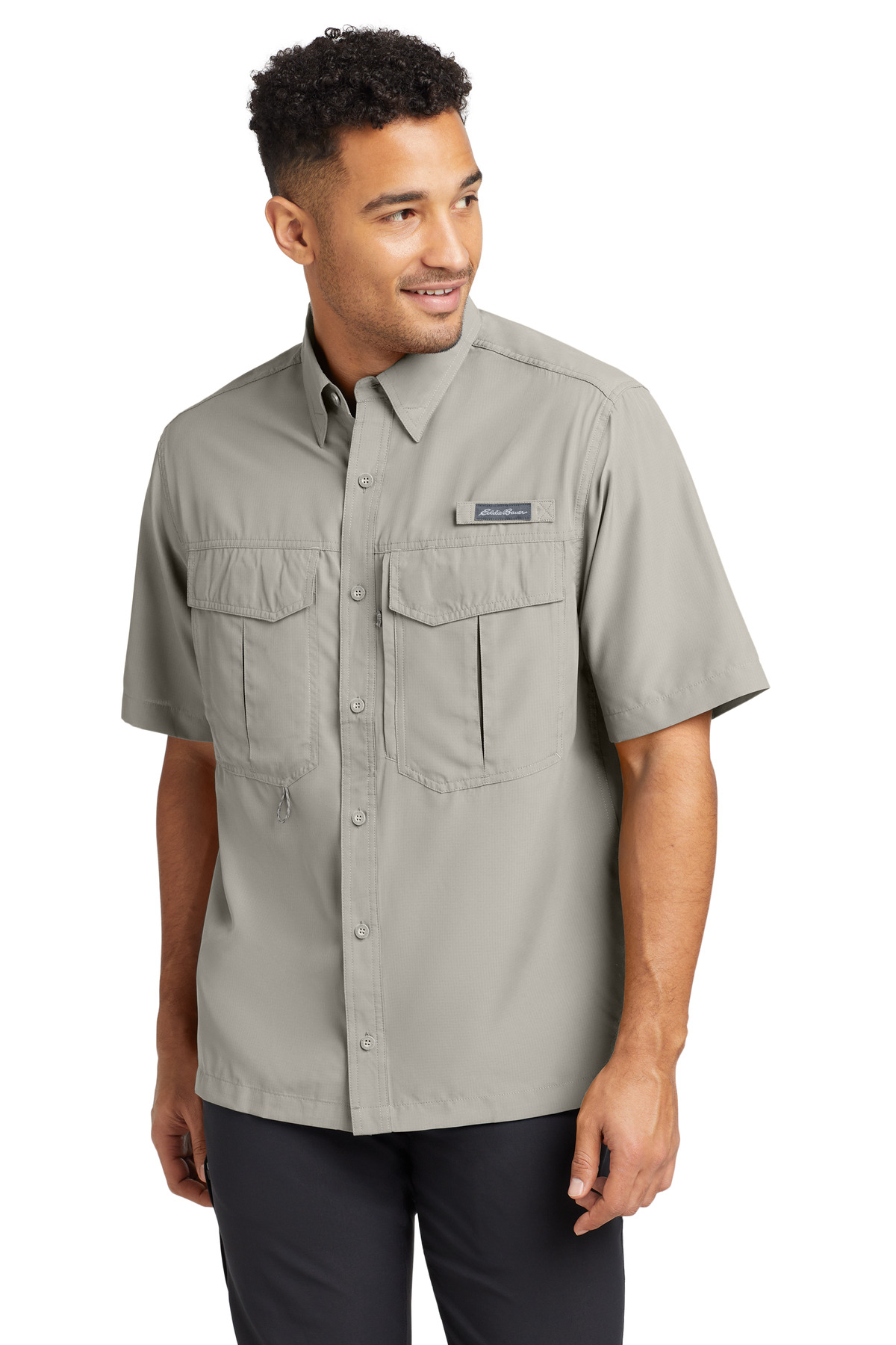Eddie Bauer Short Sleeve Performance Fishing Shirt
