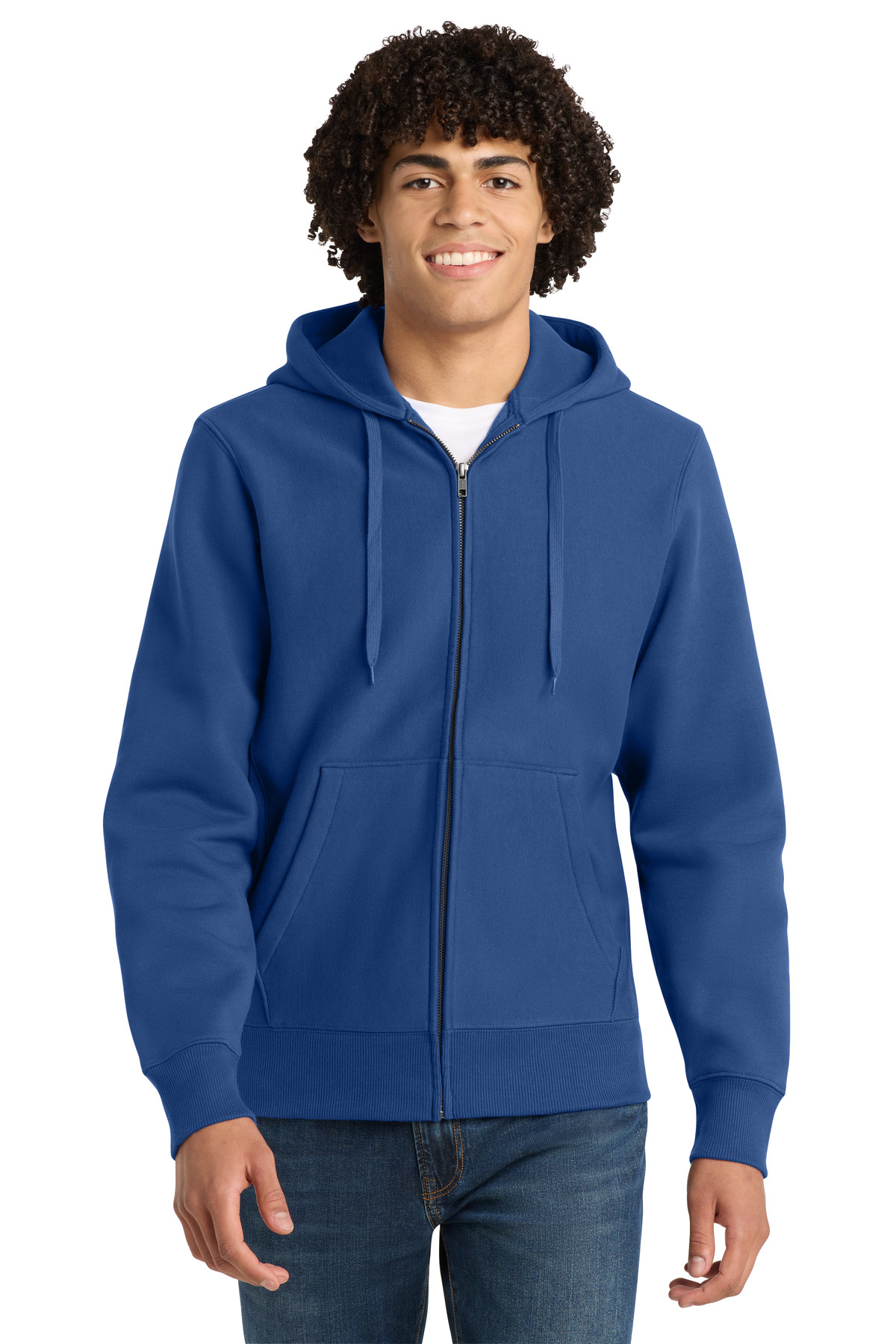 Sport-Tek Super Heavyweight Full-Zip Hooded Sweatshirt