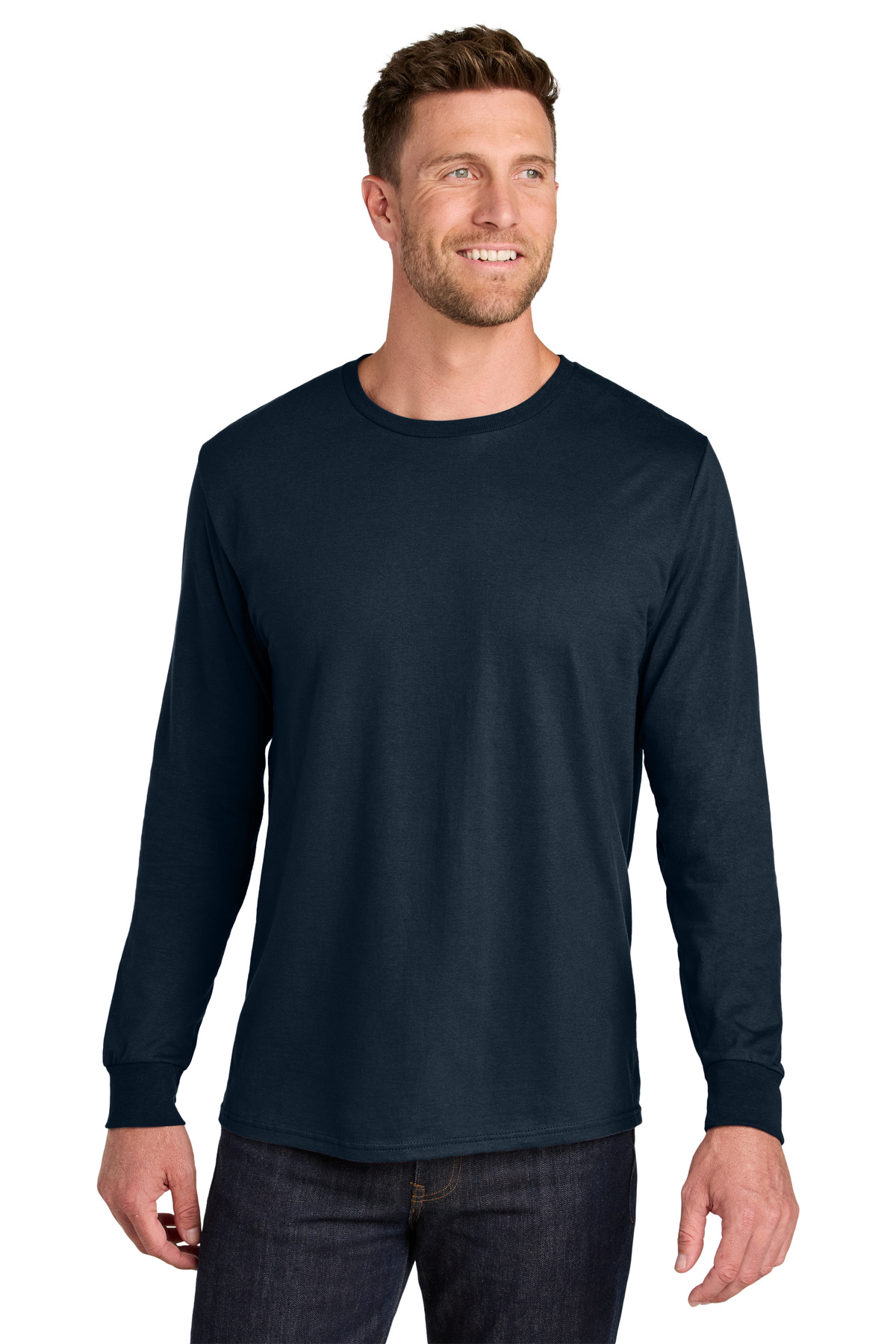 Jerzees Ultimate Unisex Ring Spun Long Sleeve T-Shirt