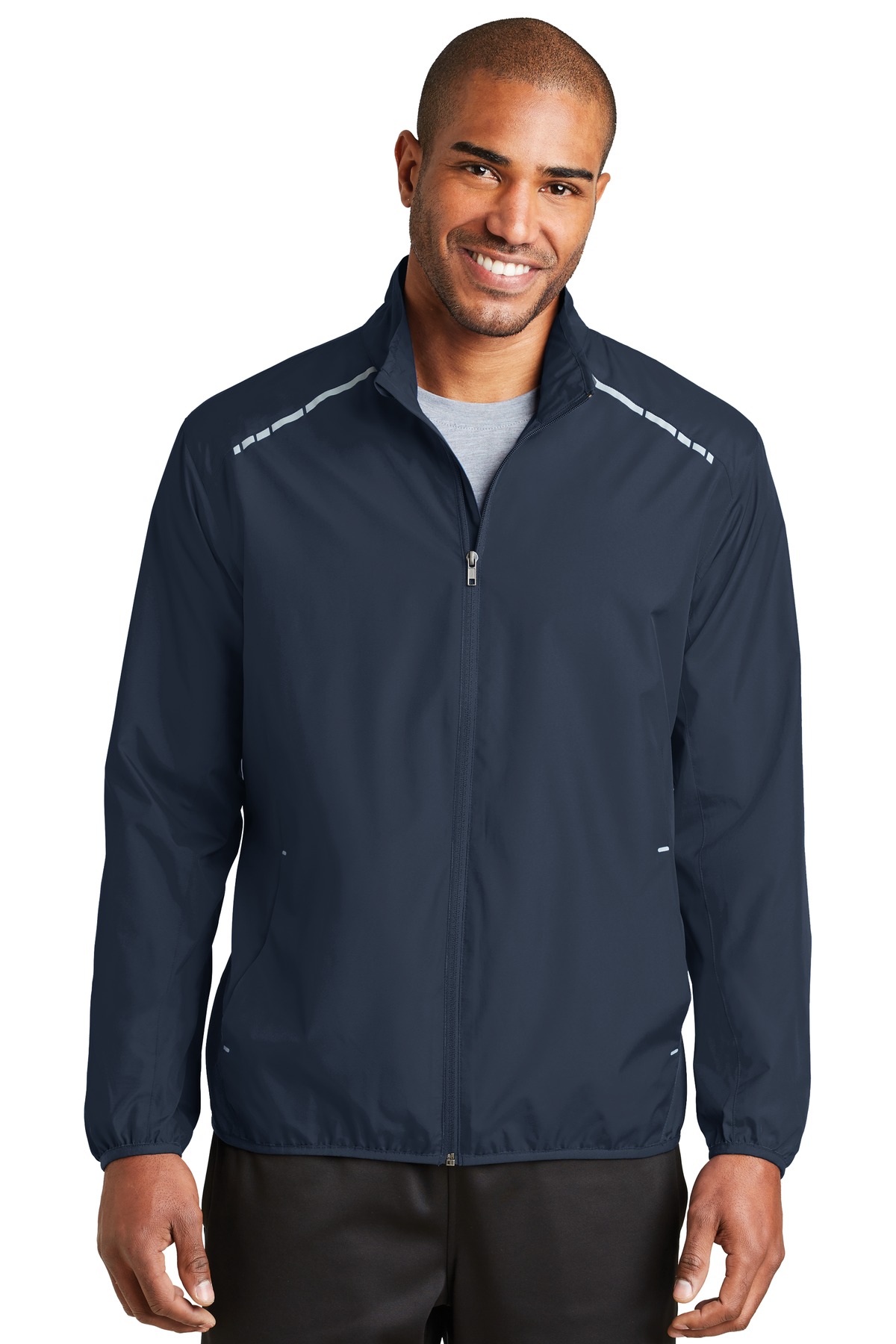 Port Authority Zephyr Reflective Hit Full-Zip Jacket