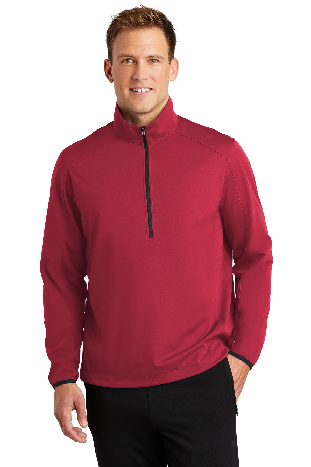 Port Authority Active 1/2-Zip Soft Shell Jacket