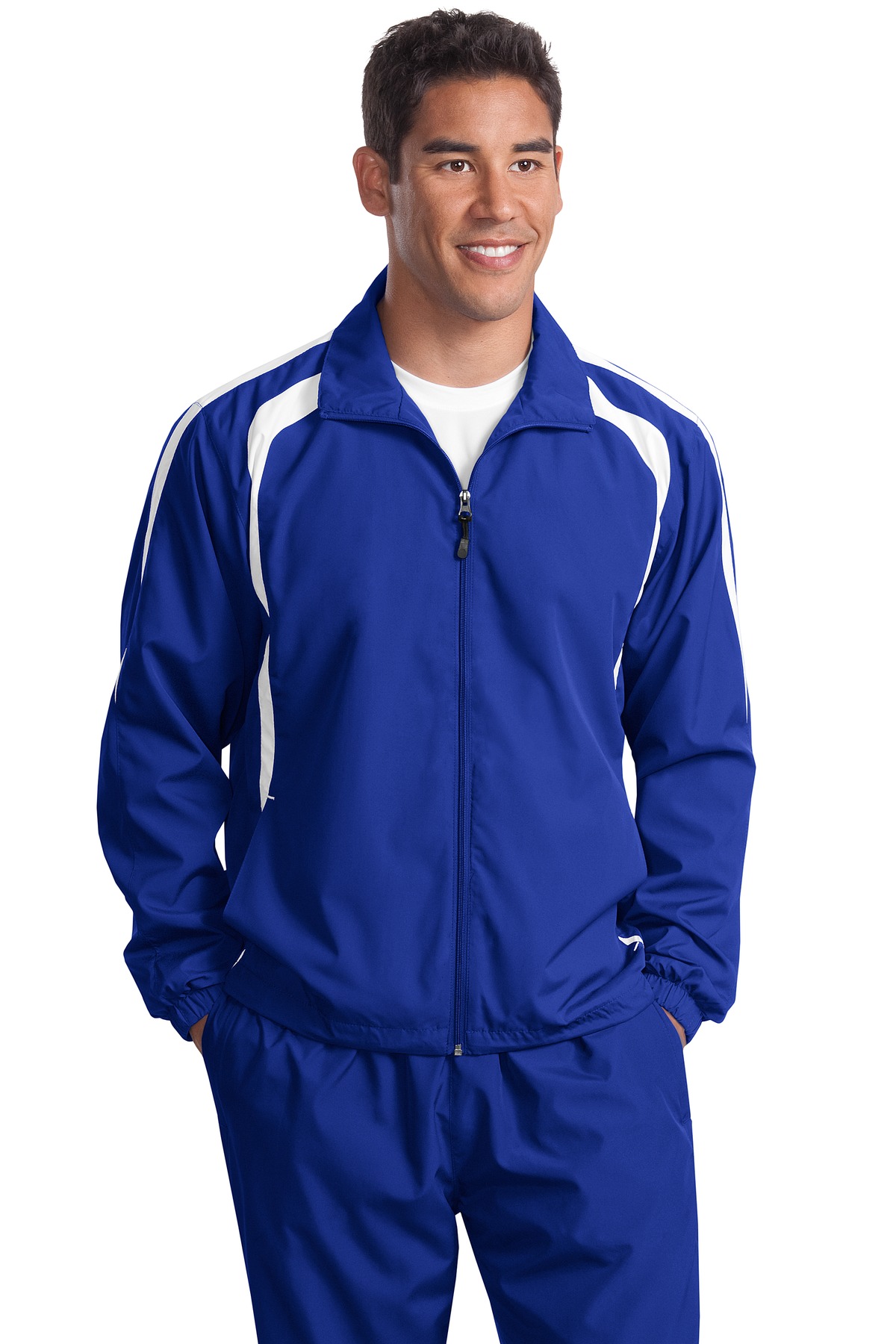Sport-Tek Tall Colorblock Raglan Jacket