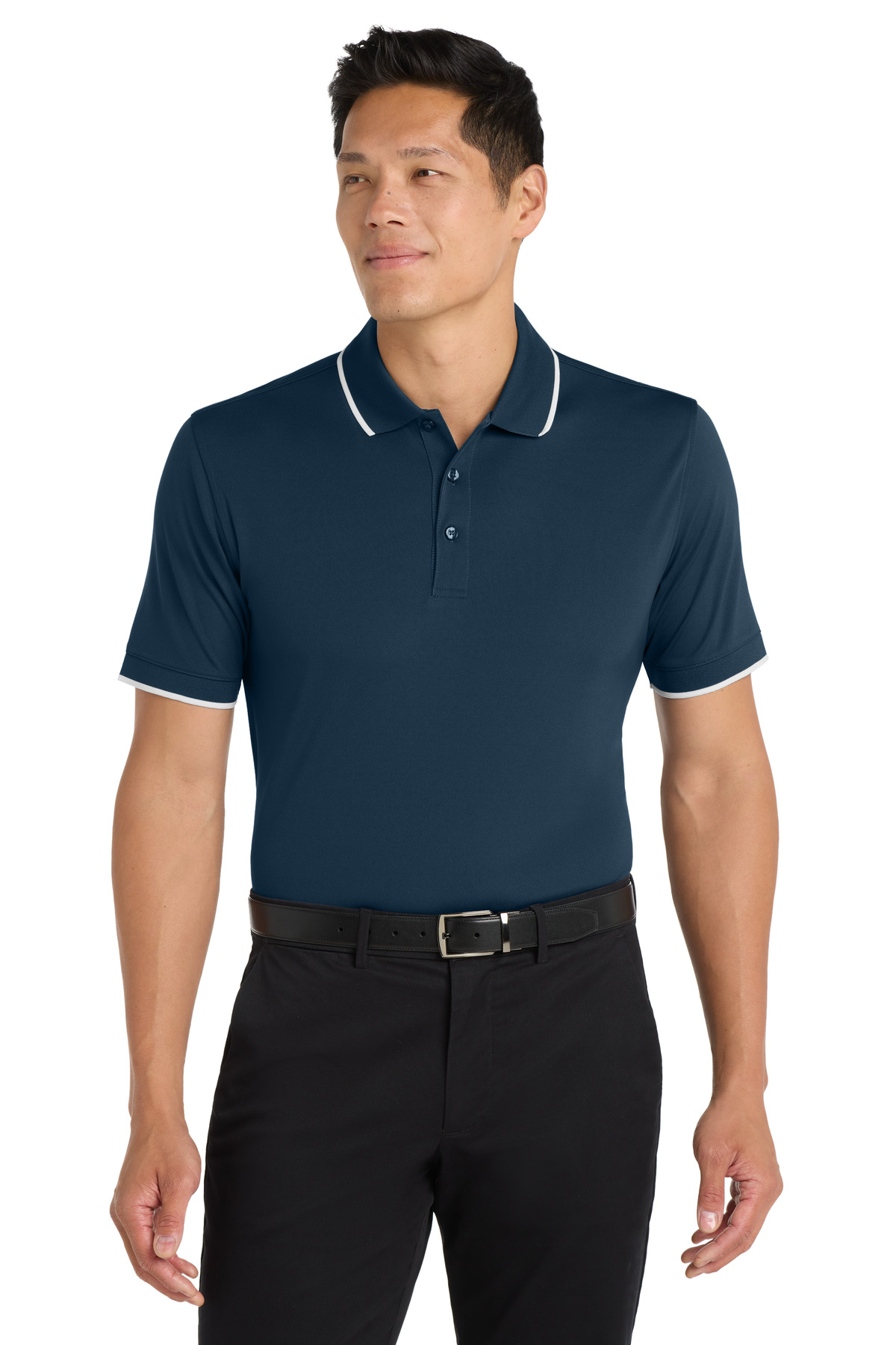 Port Authority Dry Zone UV Micro-Mesh Tipped Polo