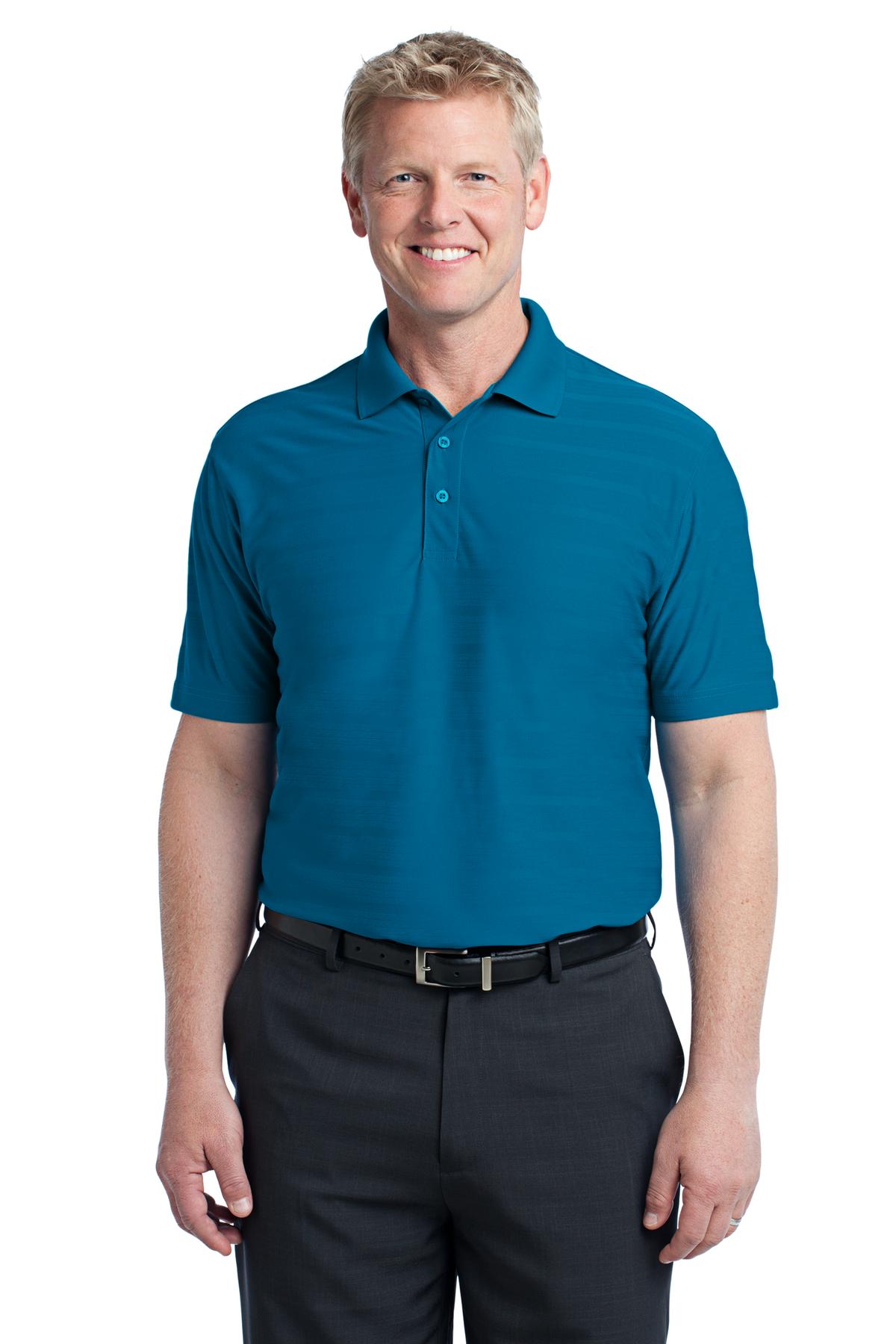 Port Authority Horizontal Texture Polo